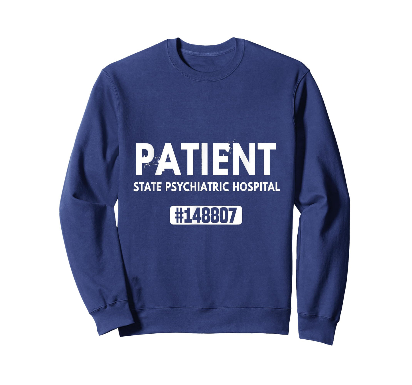 State Psychiatric Hospital Patient Halloween Costume Uniform T-Shirt