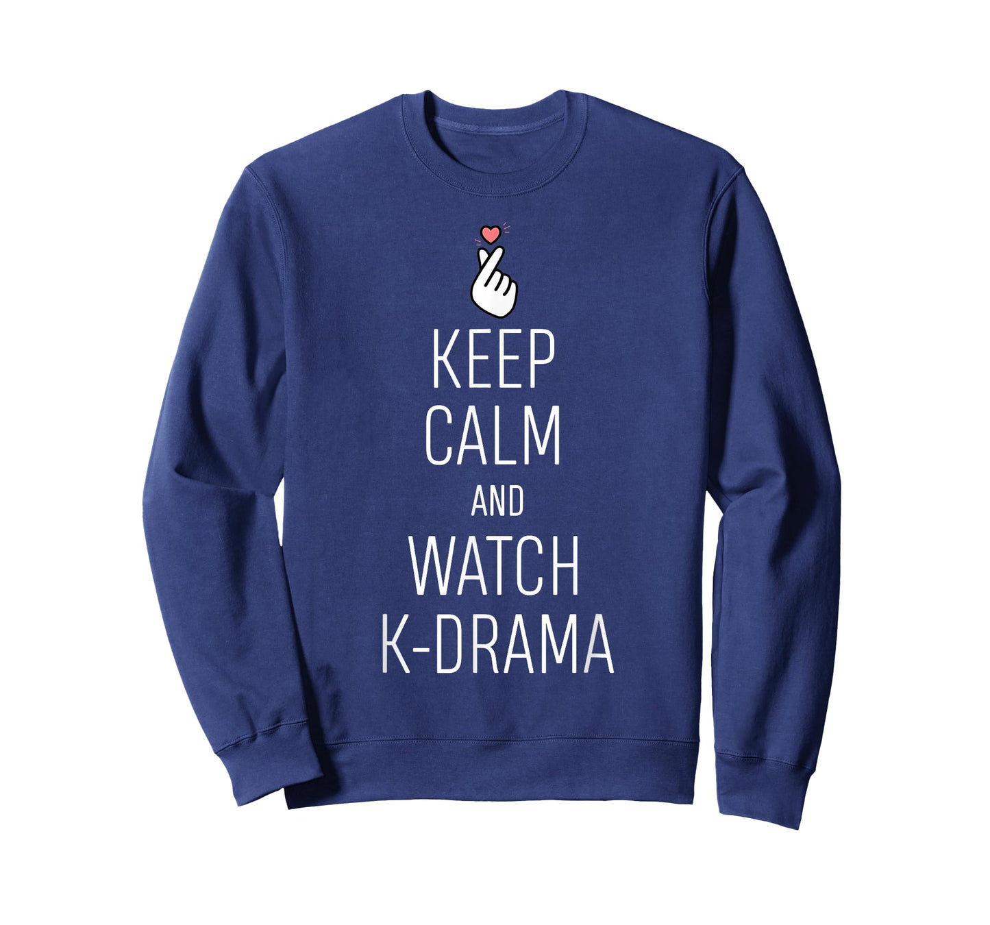 Keep Calm And Watch K-Drama T-Shirt K-Drama Addict Tee T-Shirt