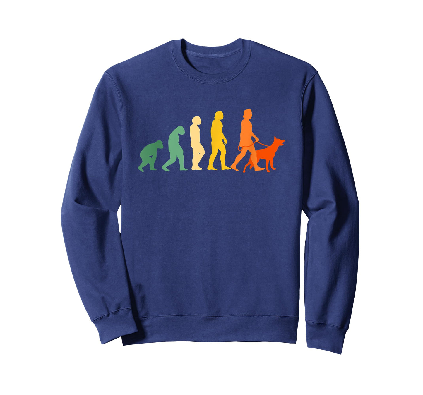 Vintage Evolution Dog Sitter Animal Pet Caretaker T-Shirt for Men Women
