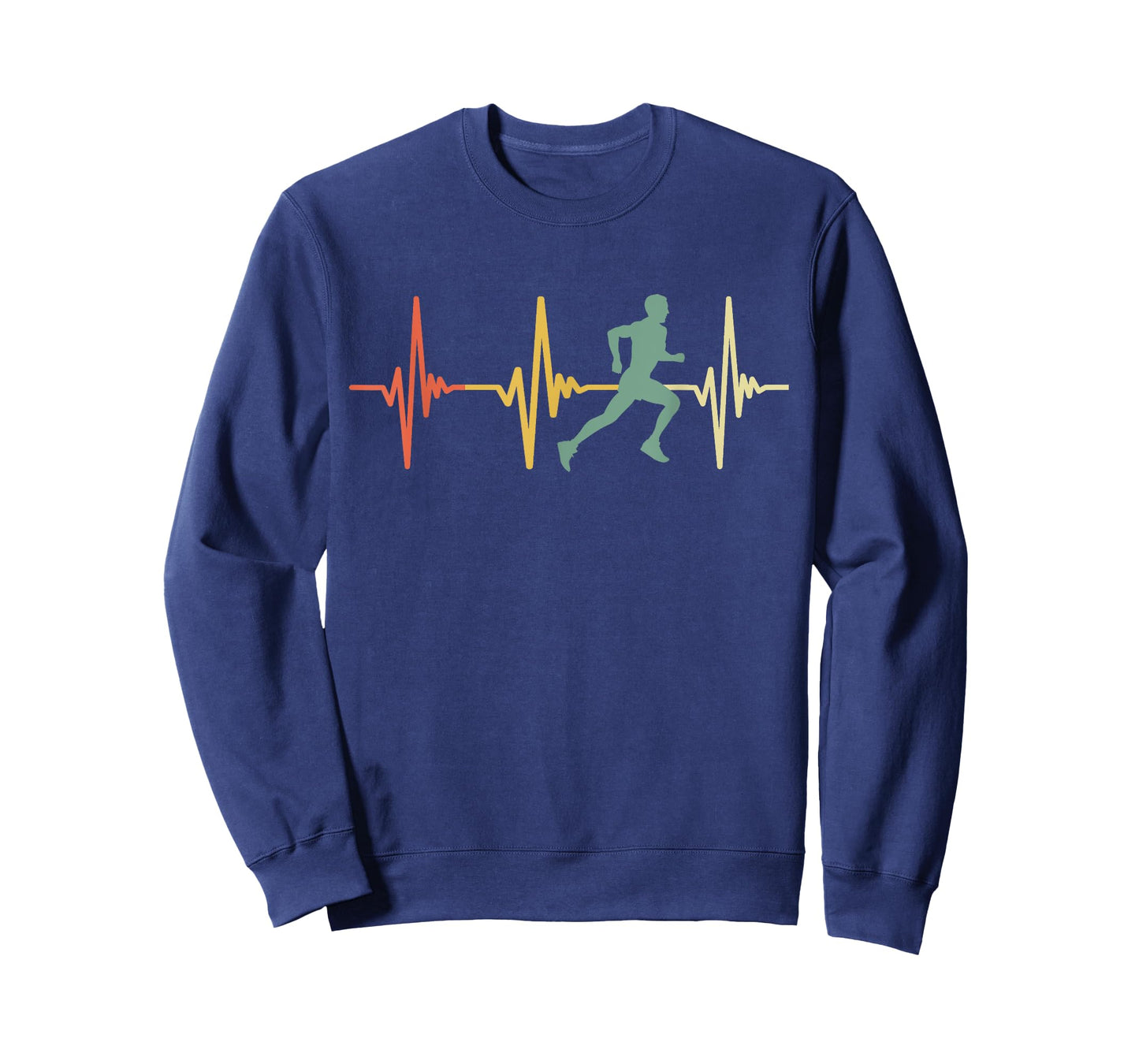 Cross Country Shirt Retro Heartbeat Running Runner T-Shirt