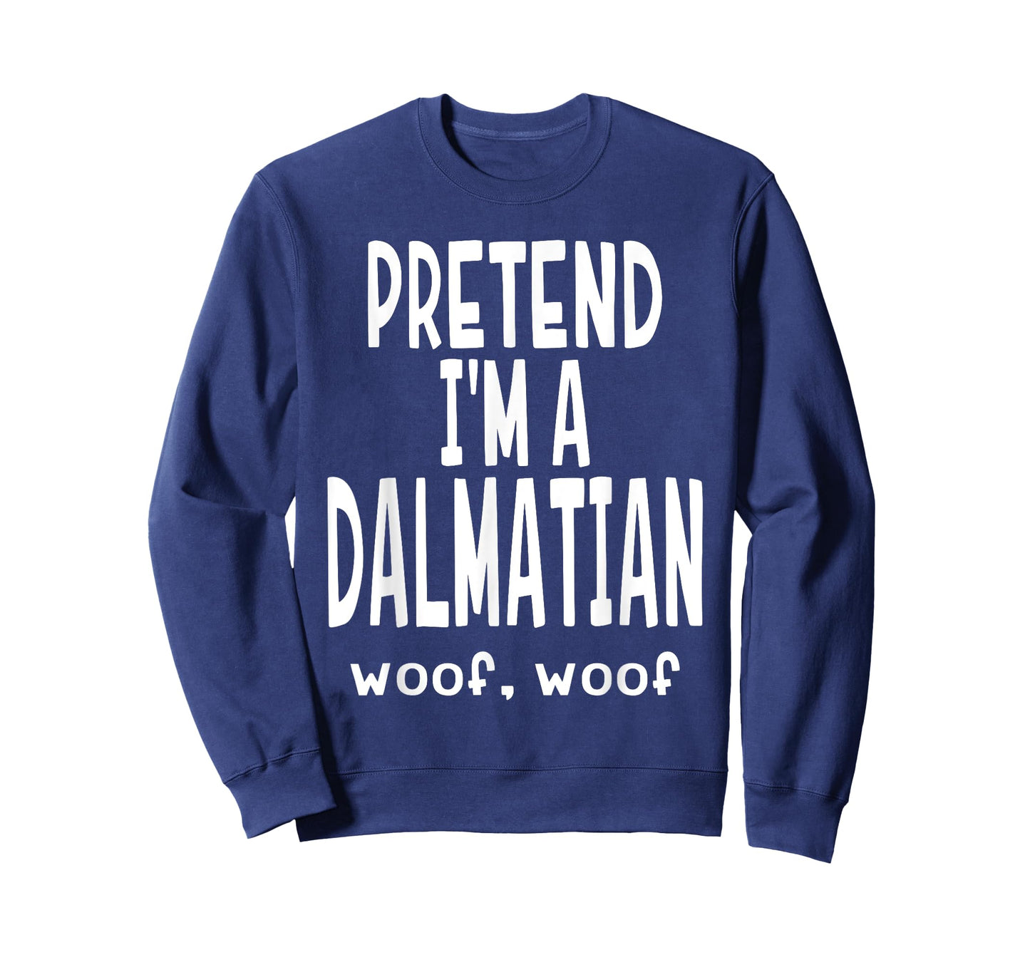 Funny Pretend I'm A Dalmatian - Lazy Halloween Costume T-Shirt