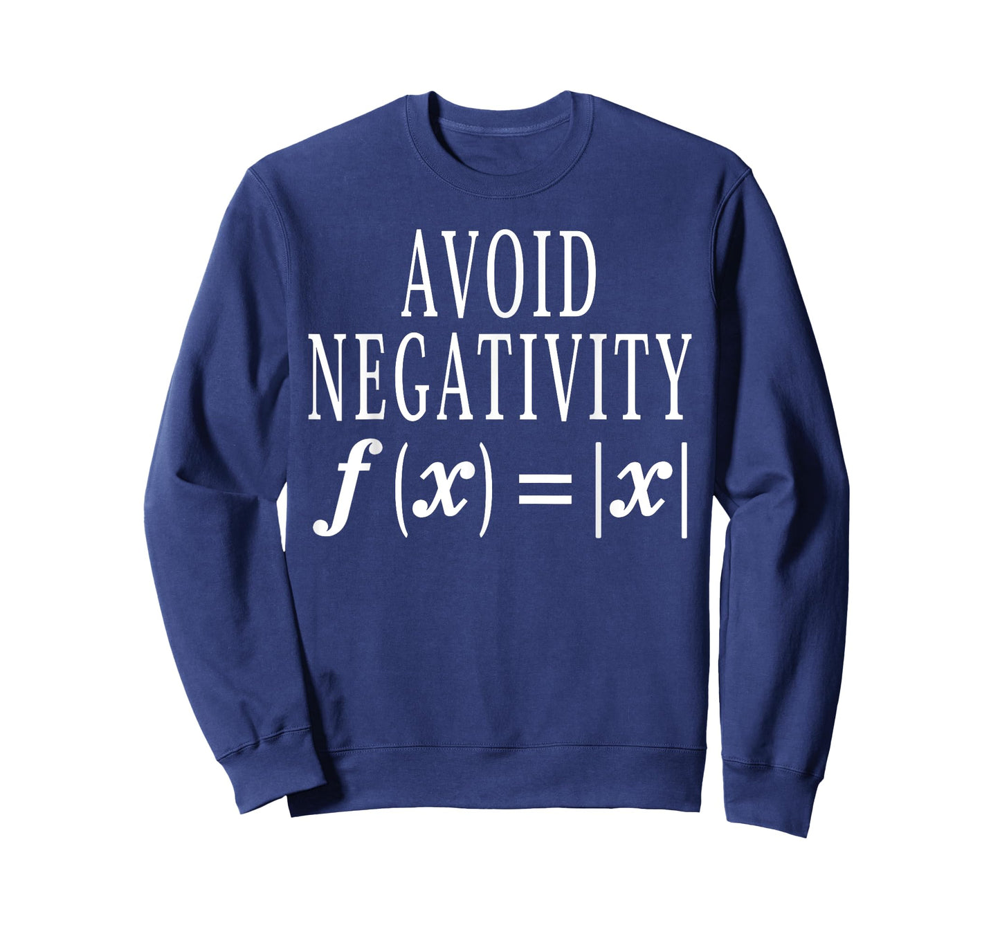 Avoid Negativity Math Equation Teacher Funny Gift Men Women T-Shirt