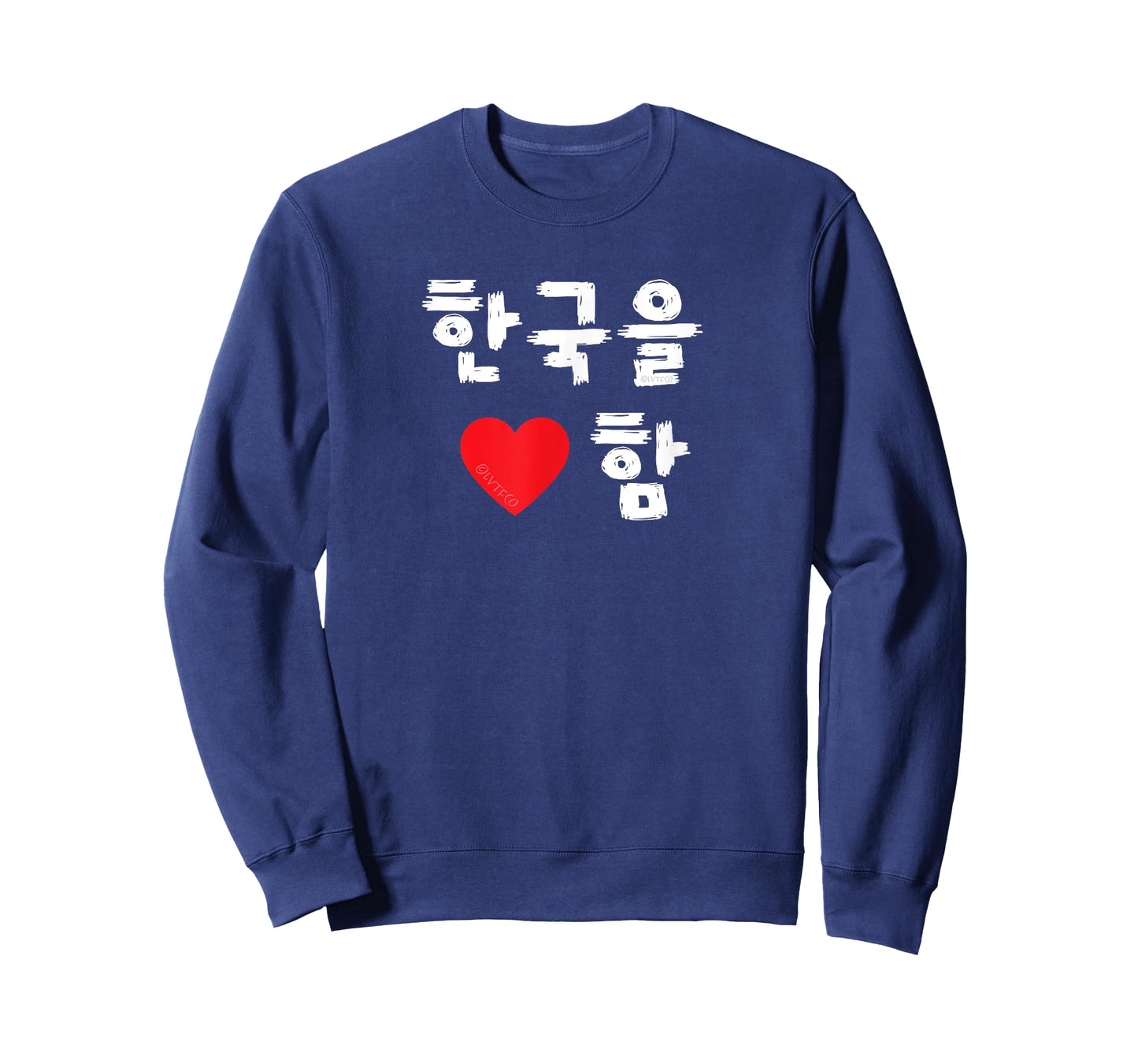 “I Heart (Love) Korea” Korean Hangul T-Shirt