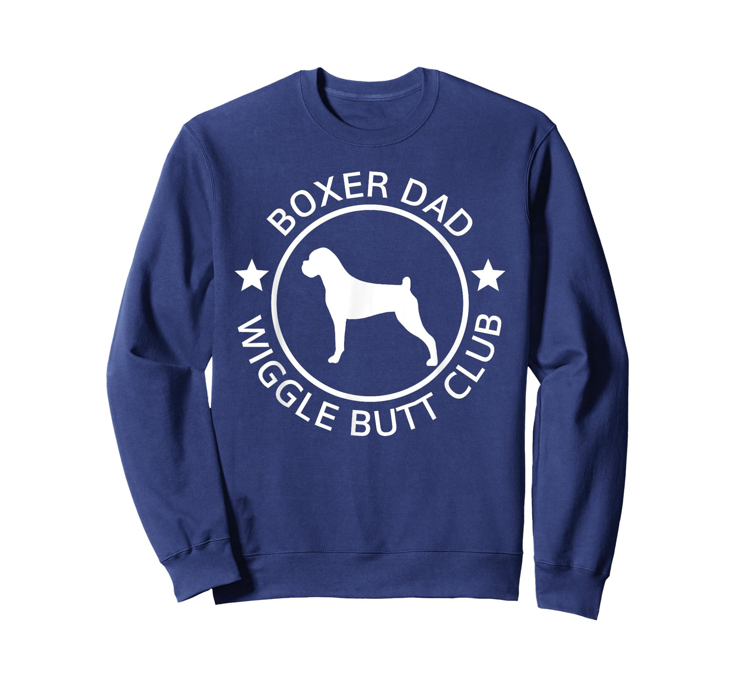 Funny Boxer Dad Wiggle Butt Club Father's Day T-Shirt T-Shirt