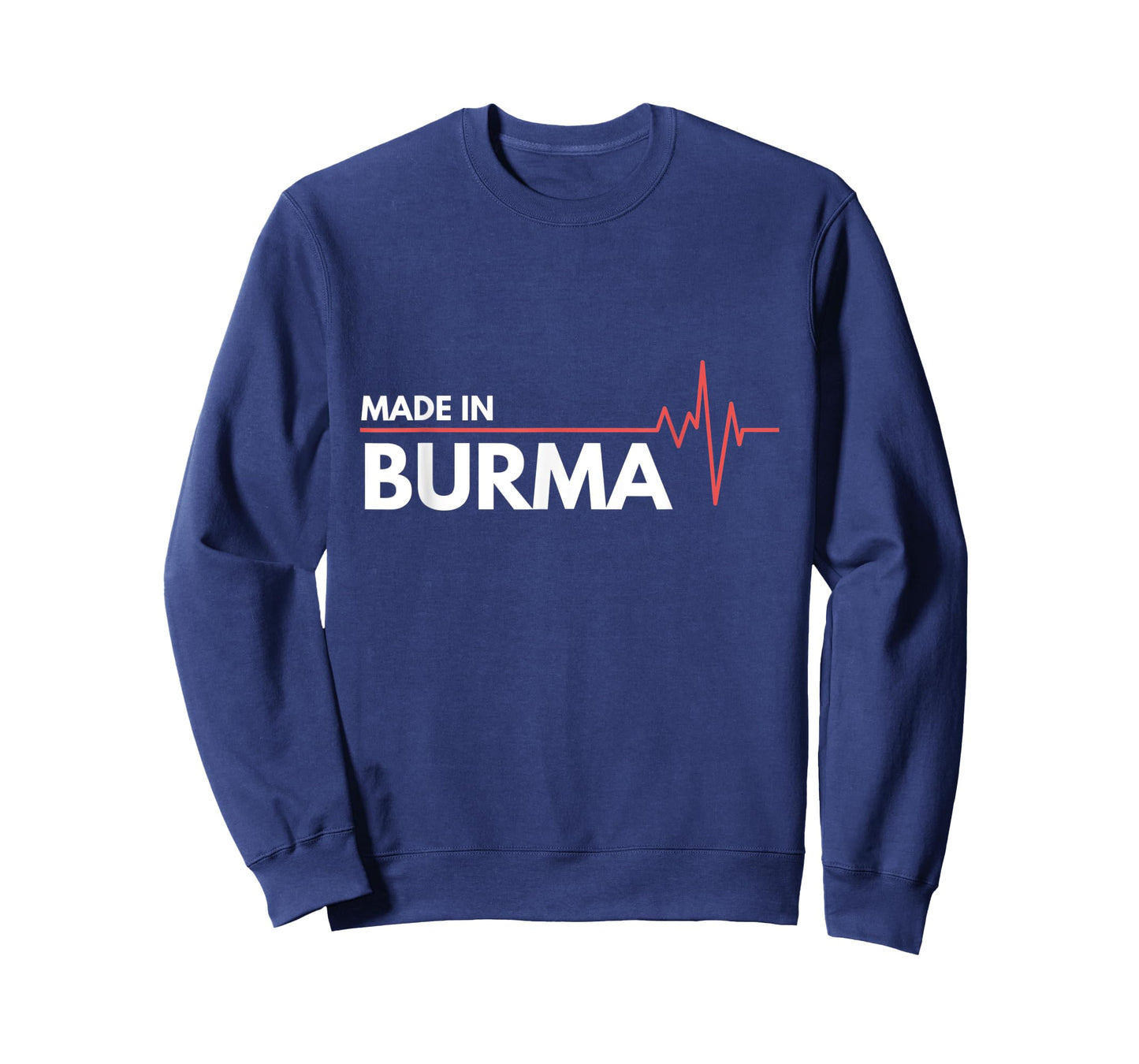 Made In Burma Former Country Heartbeat T-Shirt