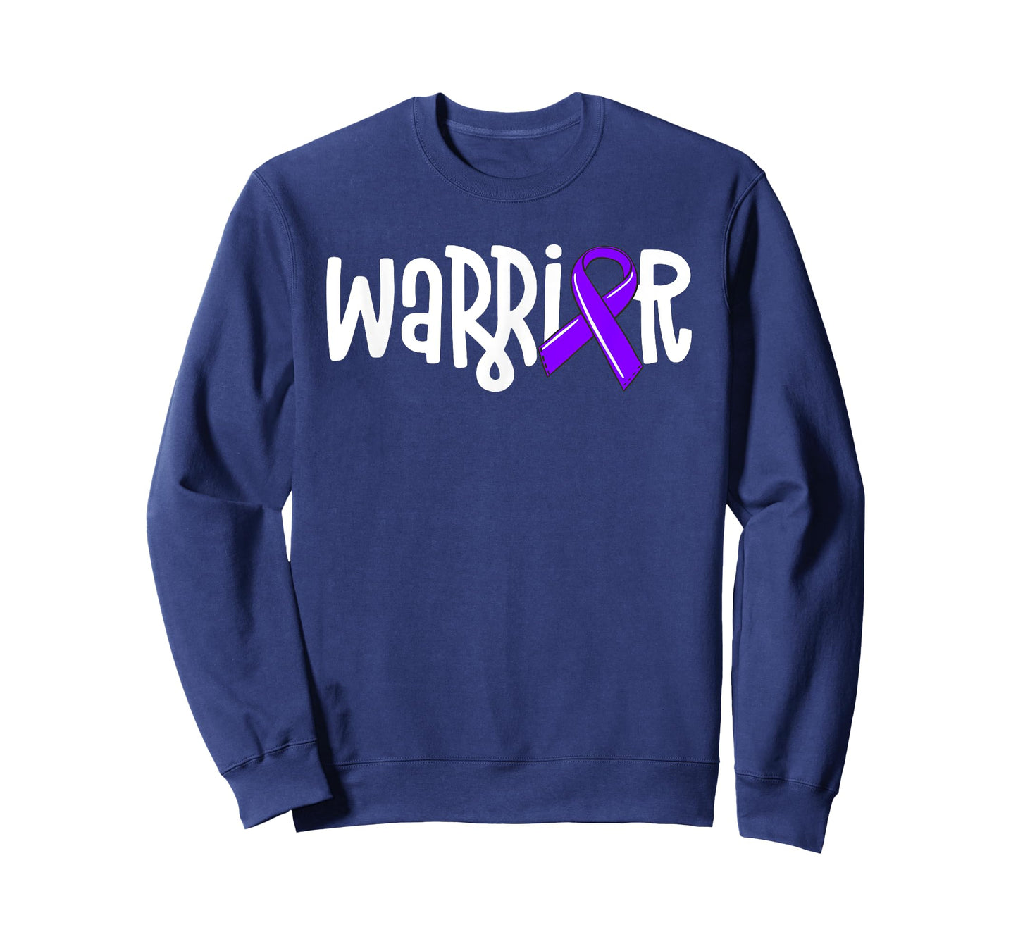 Warrior Hodgkins Lymphoma Awareness Violet Ribbon Cancer T-Shirt