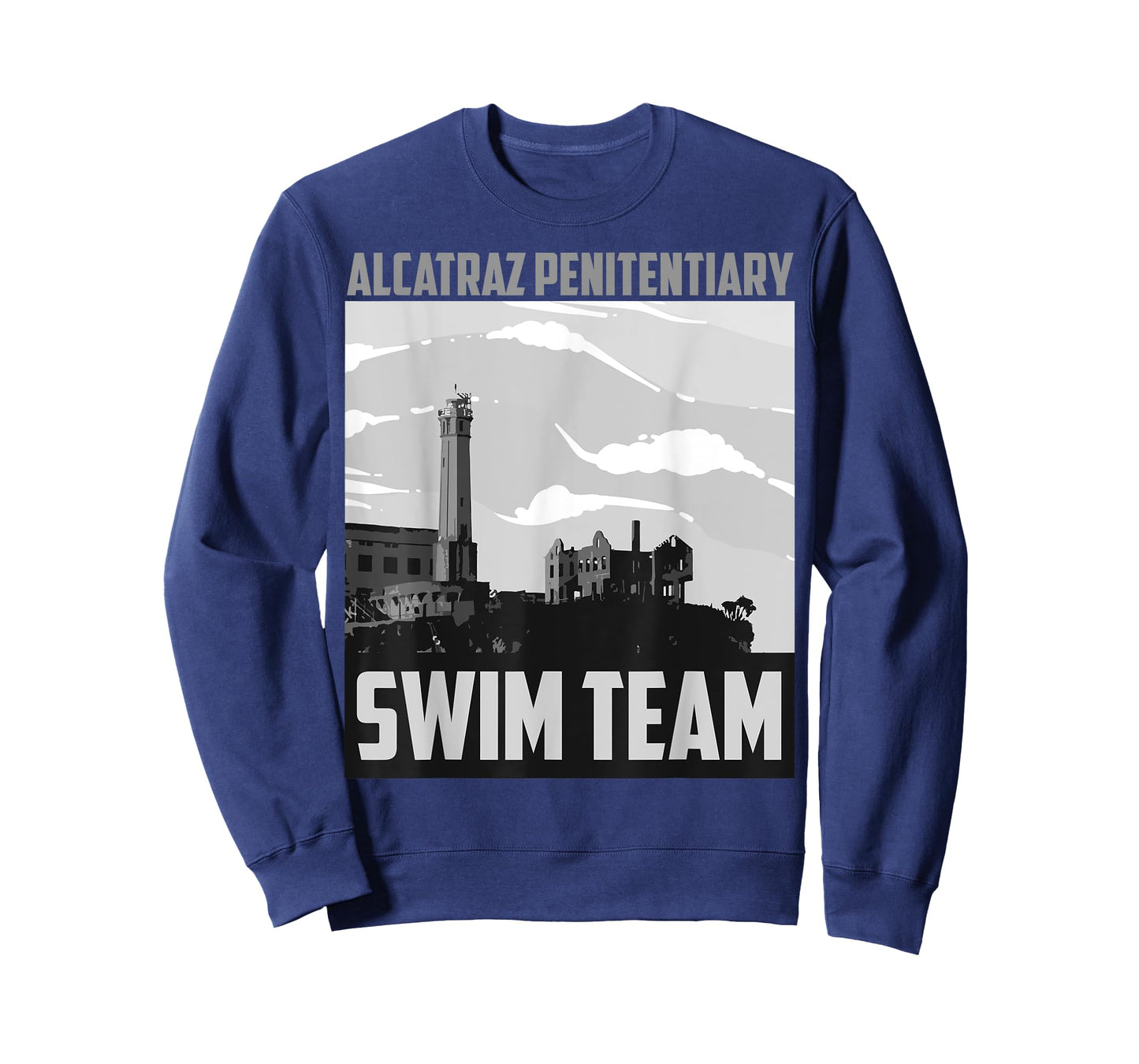 Cute Fancy Alcatraz Penitentiary Swim Team Shirt Gift T-Shirt