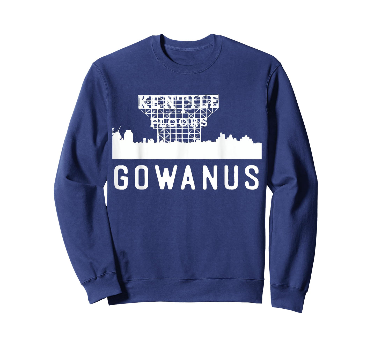 Gowanus Brooklyn New York NY Home Neighborhood Skyline T-Shirt