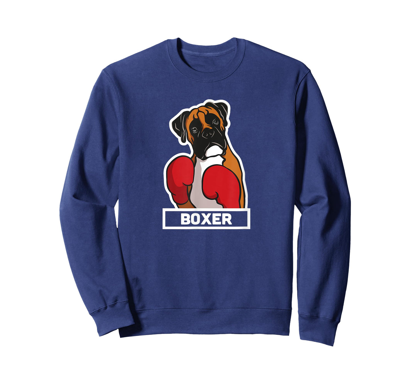 Boxer Dog Boxing Gloves Funny Boxing T-Shirt for Men Women Kids
