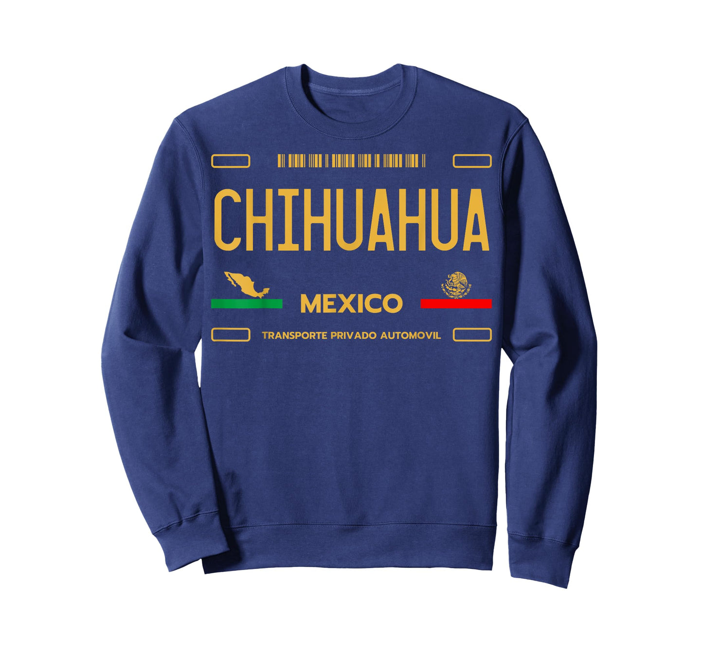 Chihuahua Mexico License Plate Aesthetic Chihuahua T-Shirt
