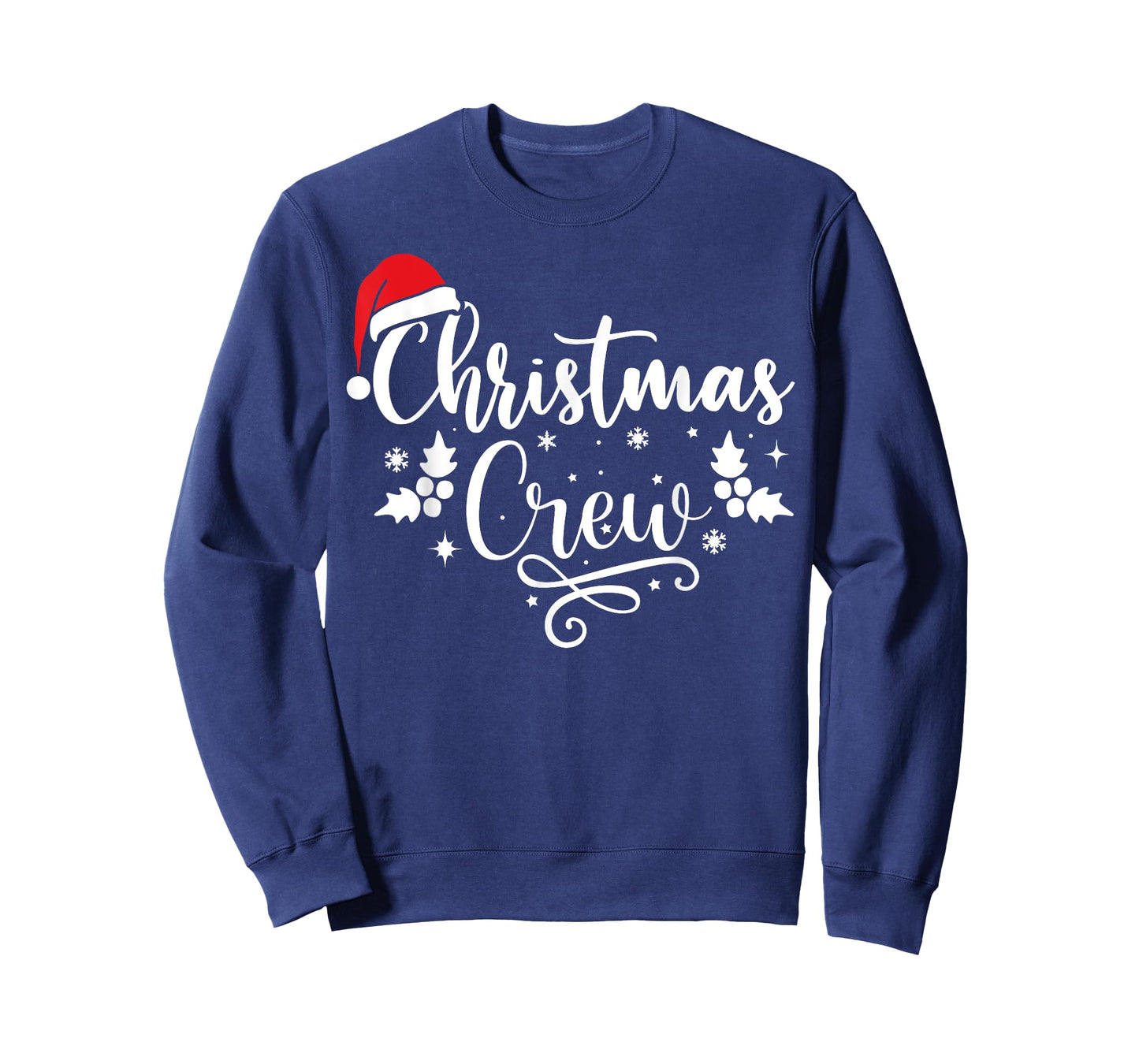 Christmas Crew Family Group Matching Christmas Pajama Party T-Shirt