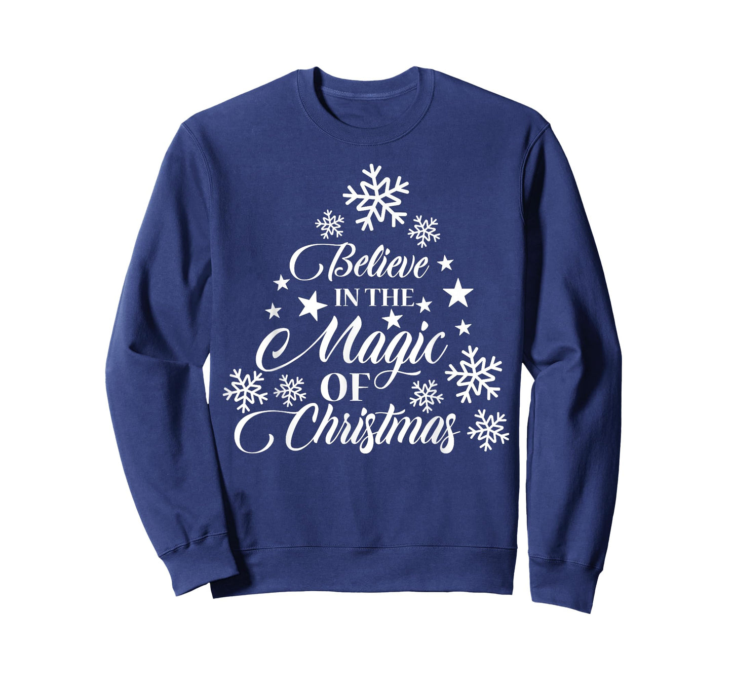 Vintage Christmas Tree Believe in the Magic of Christmas T-Shirt