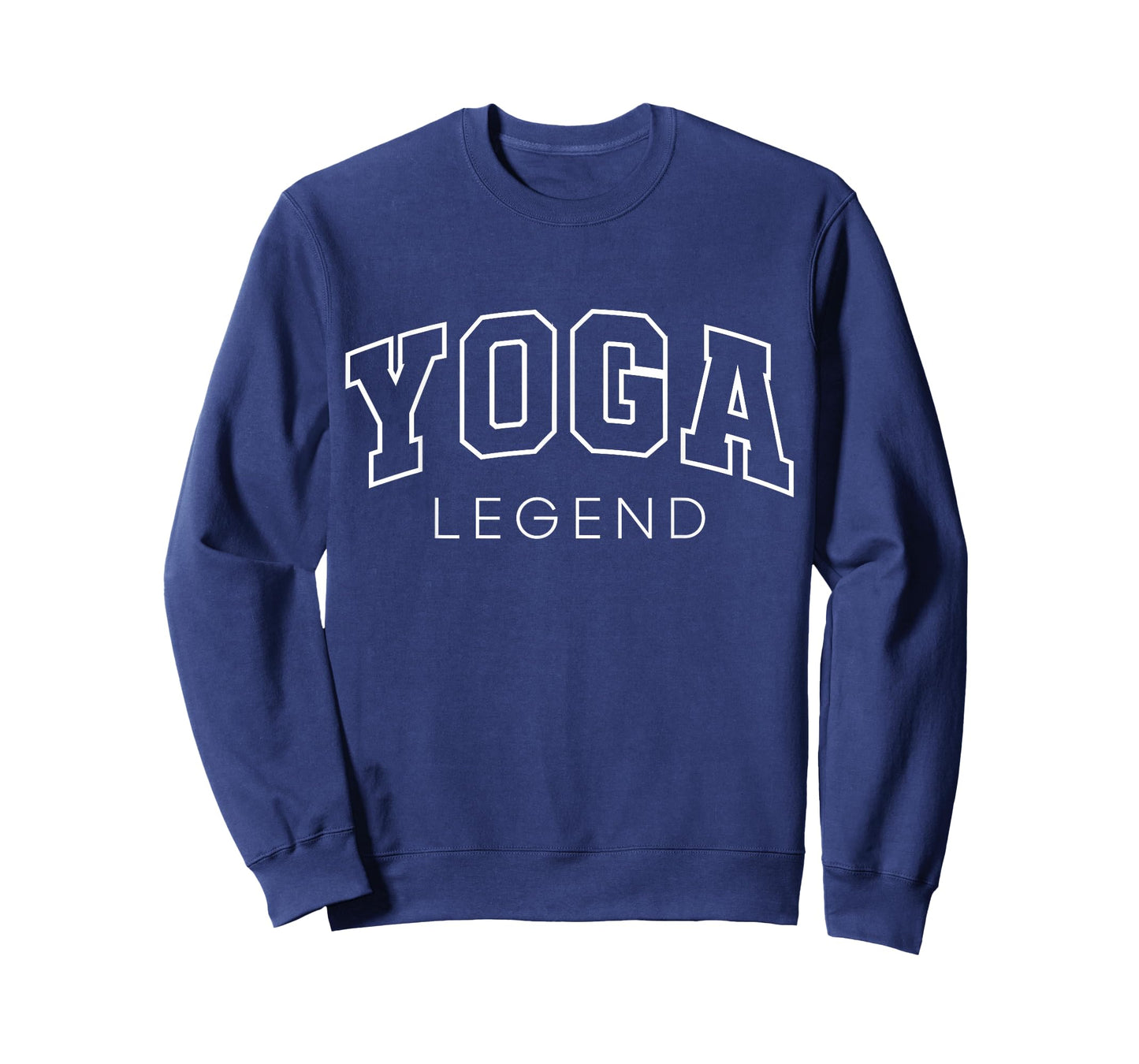 Yoga Legend Funny Athletic Lettering Instructor Coach T-Shirt