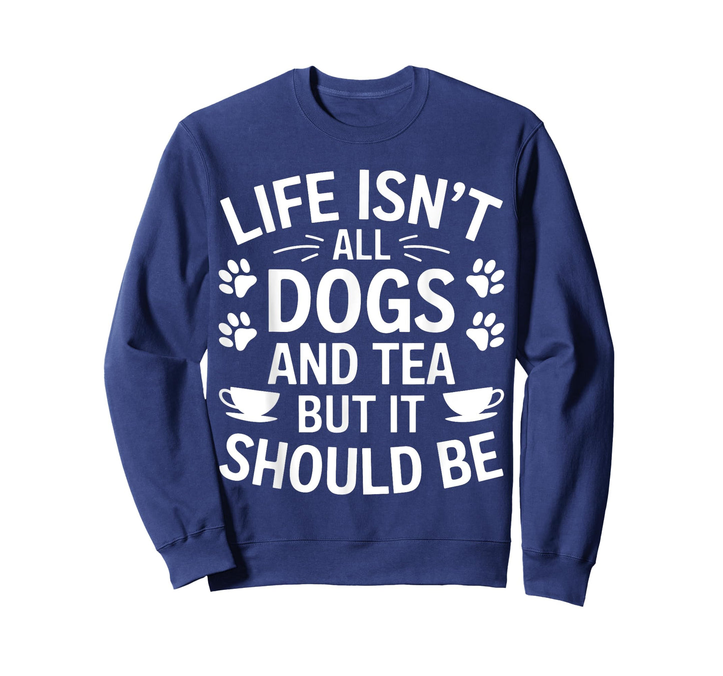 Dogs And Tea Funny Tea T-Shirt