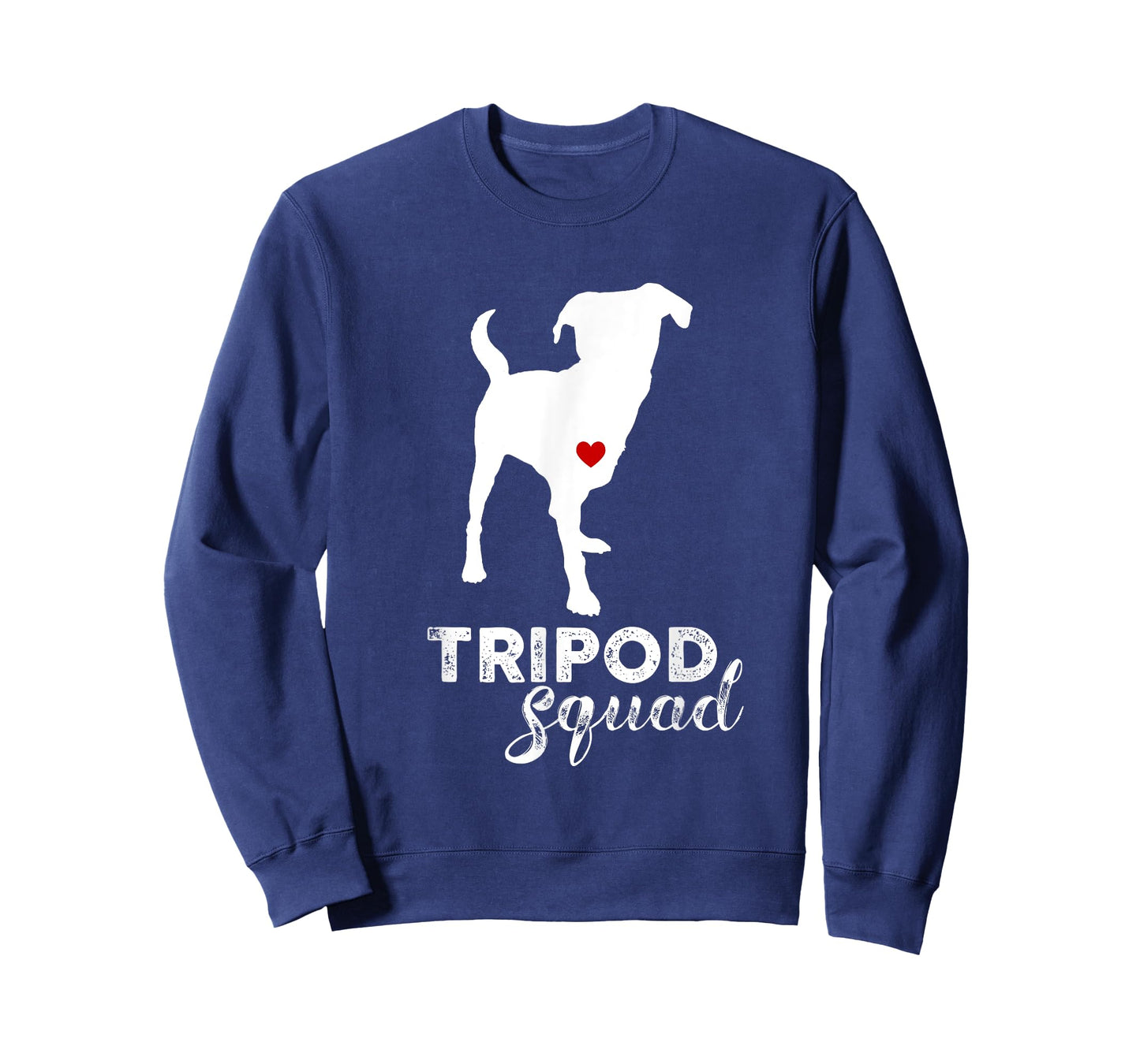 Tripod Squad, Left Front Leg Amputee, Three Legged Dog Men Women Kids T-Shirt