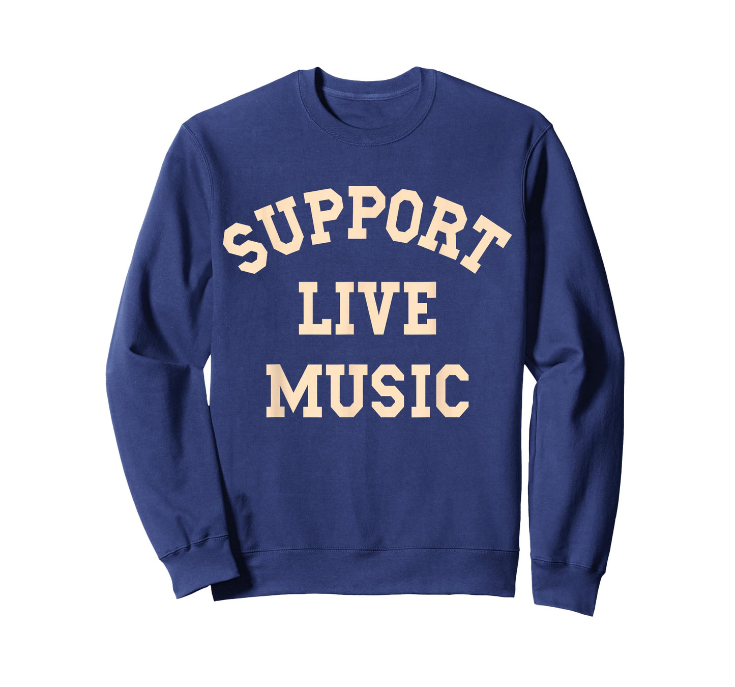 Support Live Music, Musicians Concertgoers Music Lovers T-Shirt