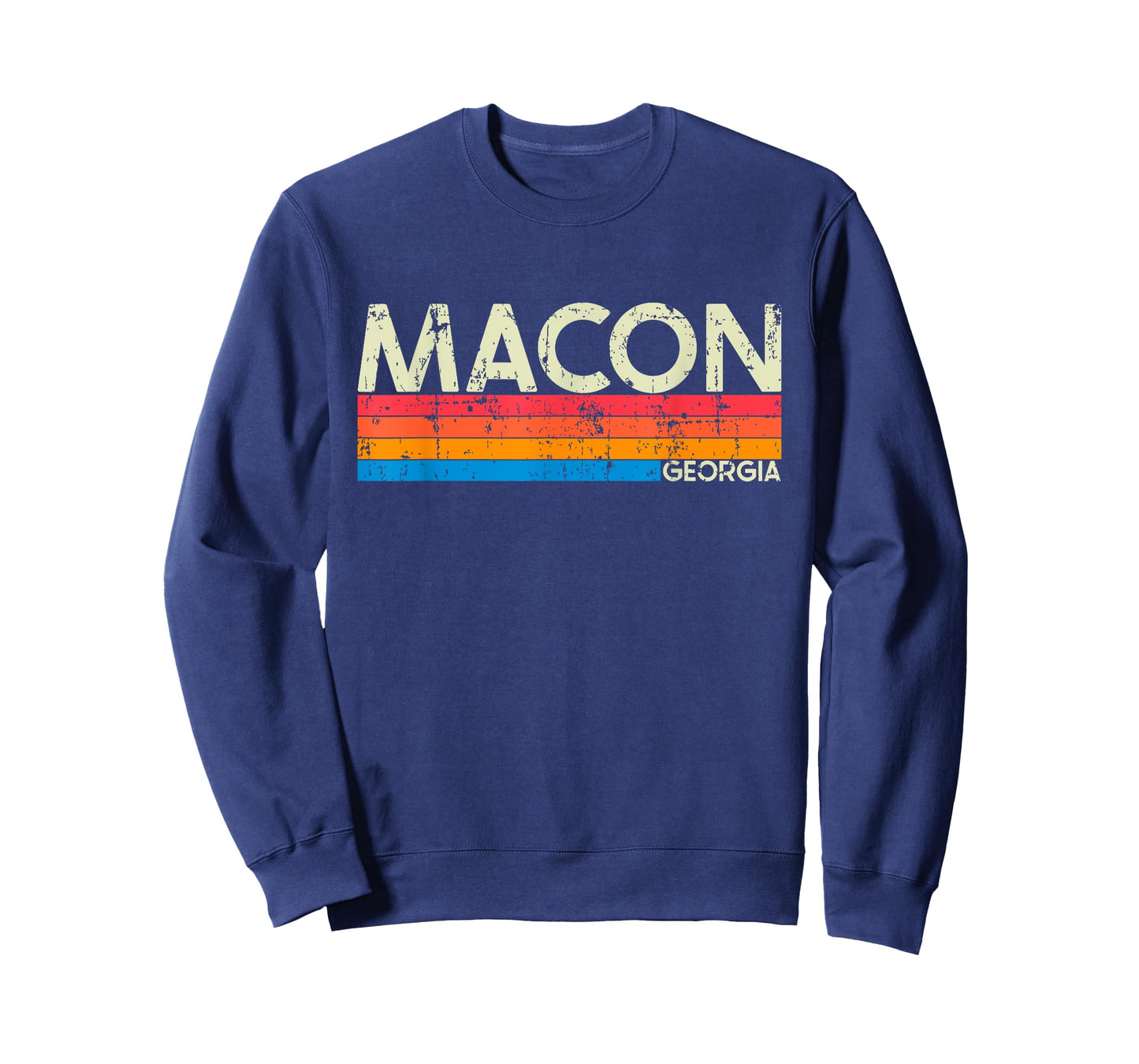 Vintage Retro Macon Georgia Distressed T-Shirt