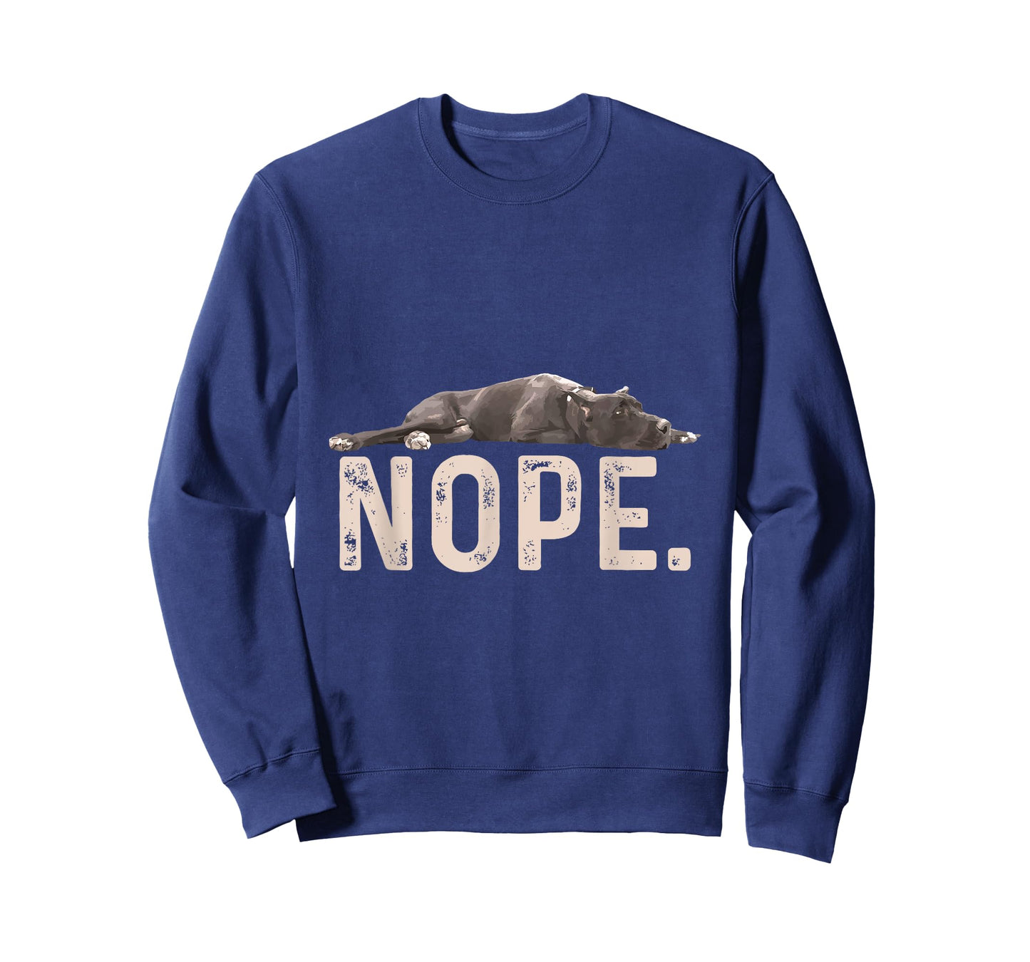 Nope Lazy Great Dane Dog Lover Gift T-Shirt Men Women Kids T-Shirt