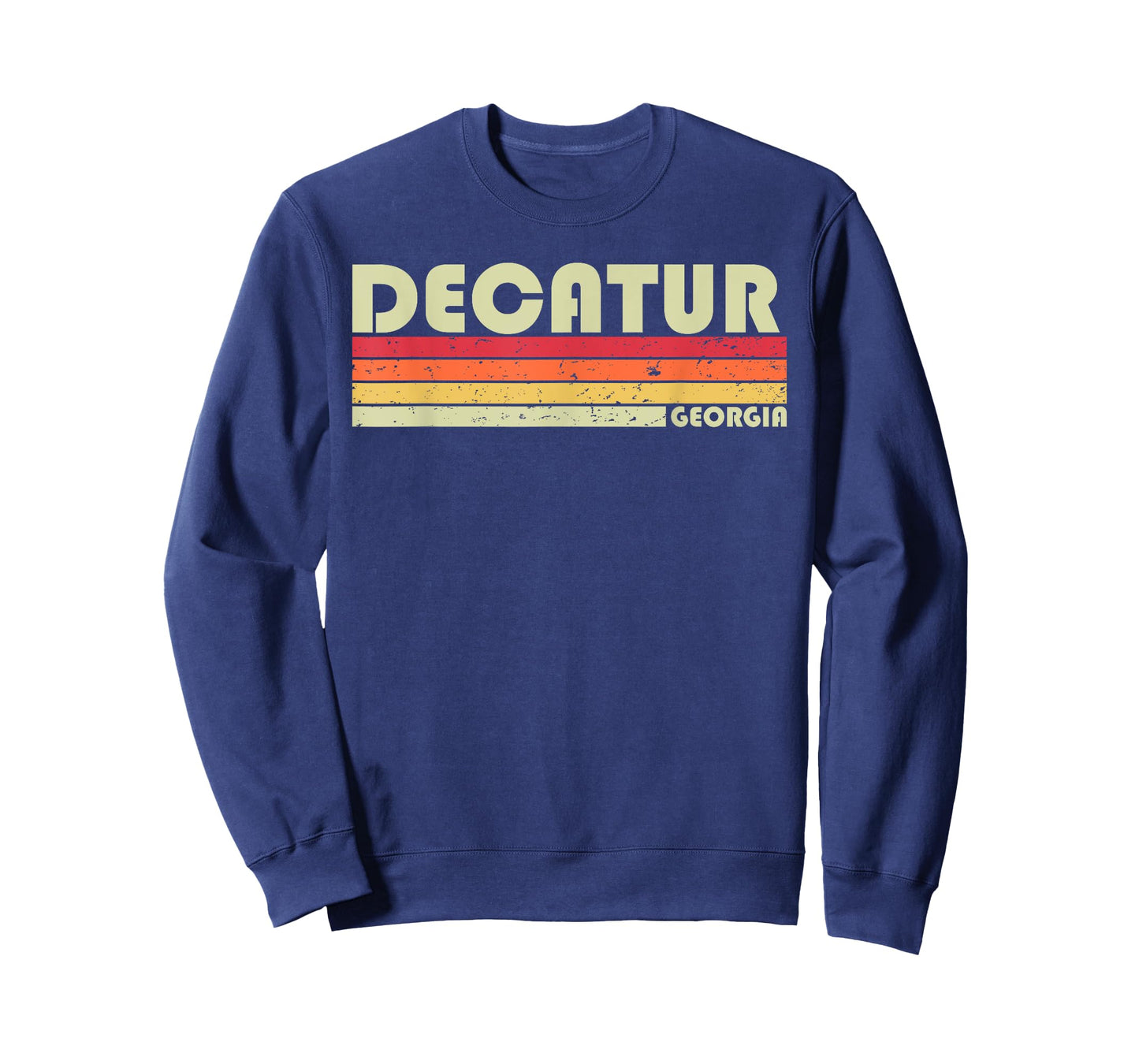 DECATUR GA GEORGIA Funny City Home Roots Gift Retro 70s 80s T-Shirt