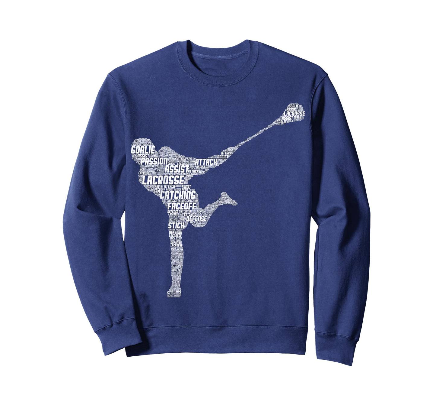 Lacrosse Player Youth Kids Boys Men T-Shirt