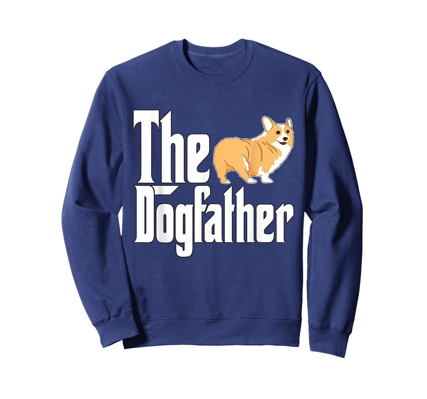 Corgi Dog Dad Dogfather Dogs Daddy Father T-Shirt