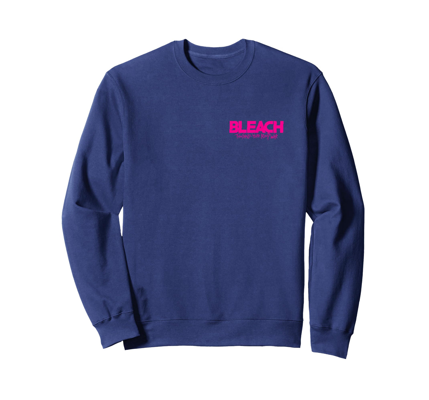 Bleach: Thousand Year Blood War Pink Text Front & Back Anime T-Shirt