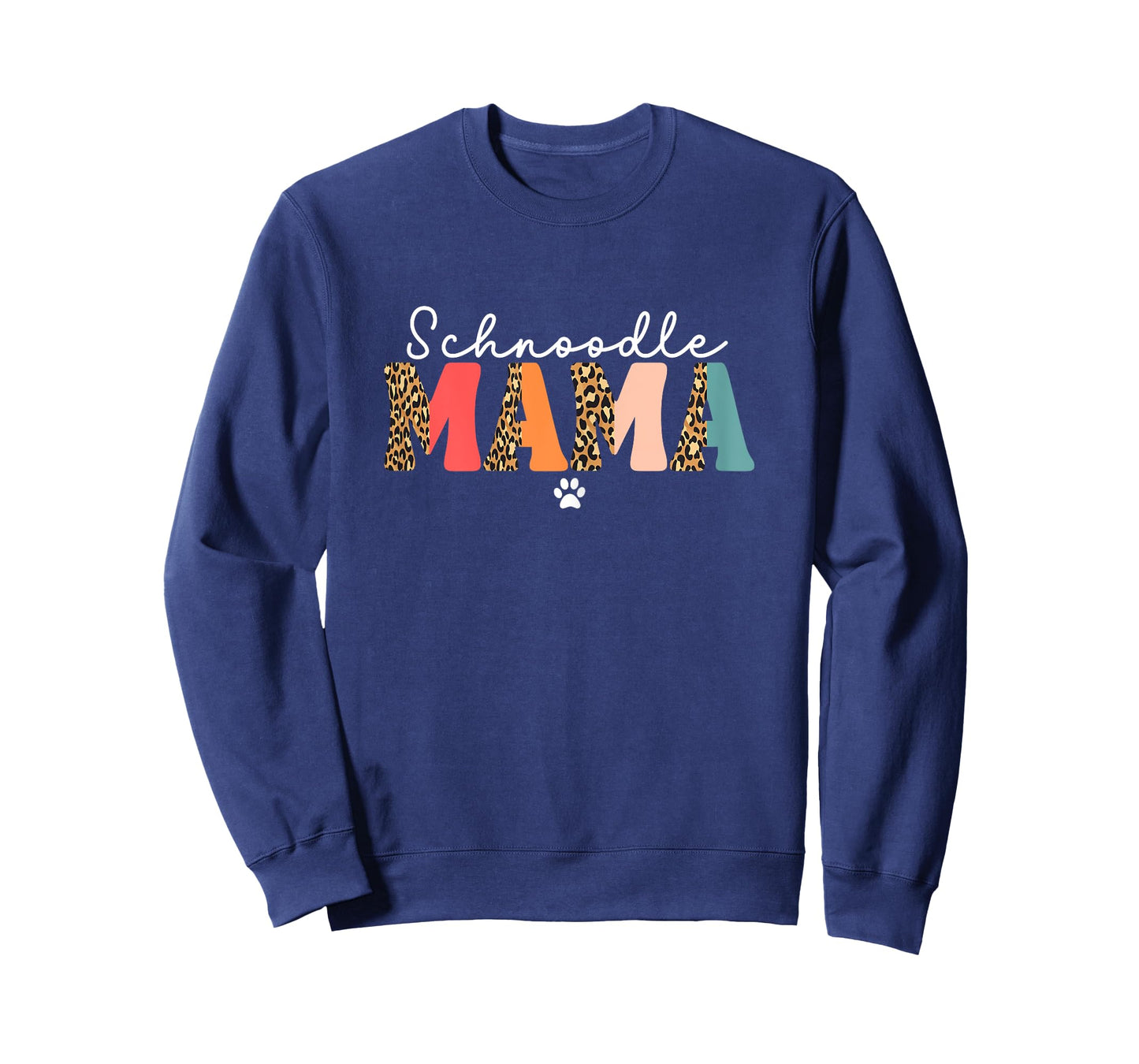Cute Schnoodle Mama For Women Schnoodle Dog Lover Mom Funny T-Shirt
