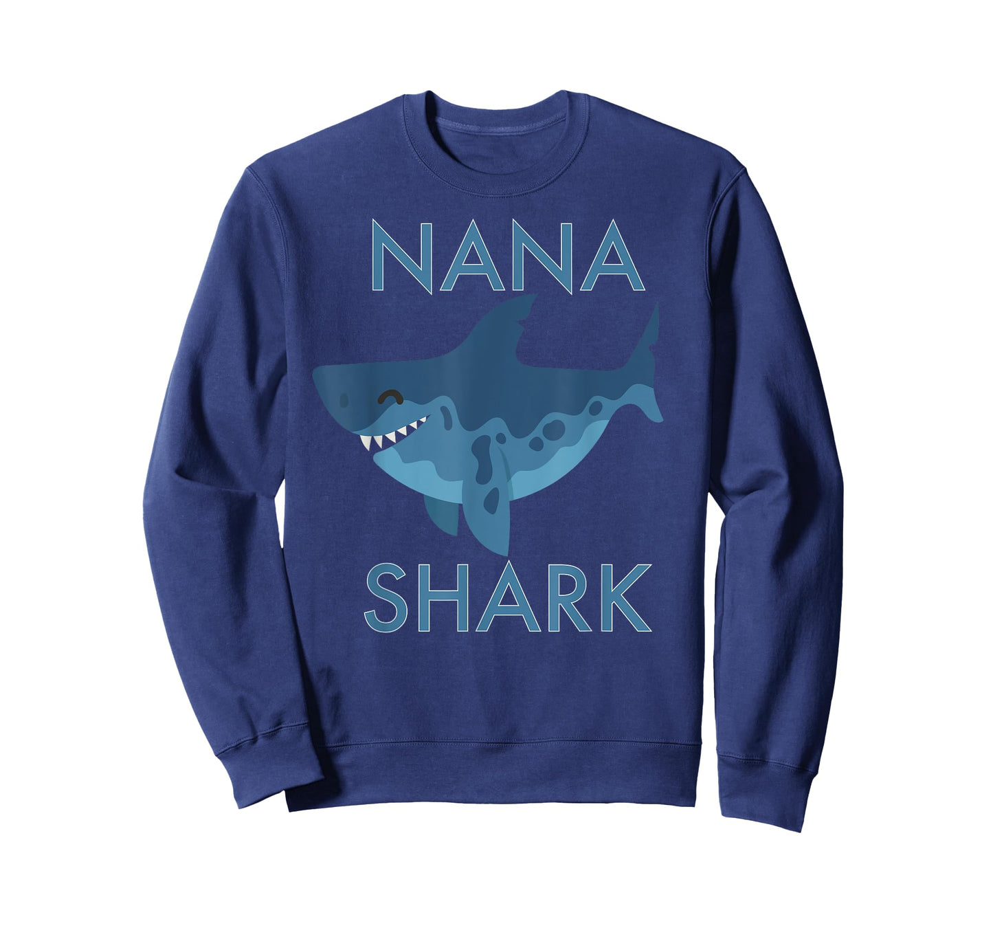 Cute Nana Shark T-Shirt Grandma Matching Family Tees