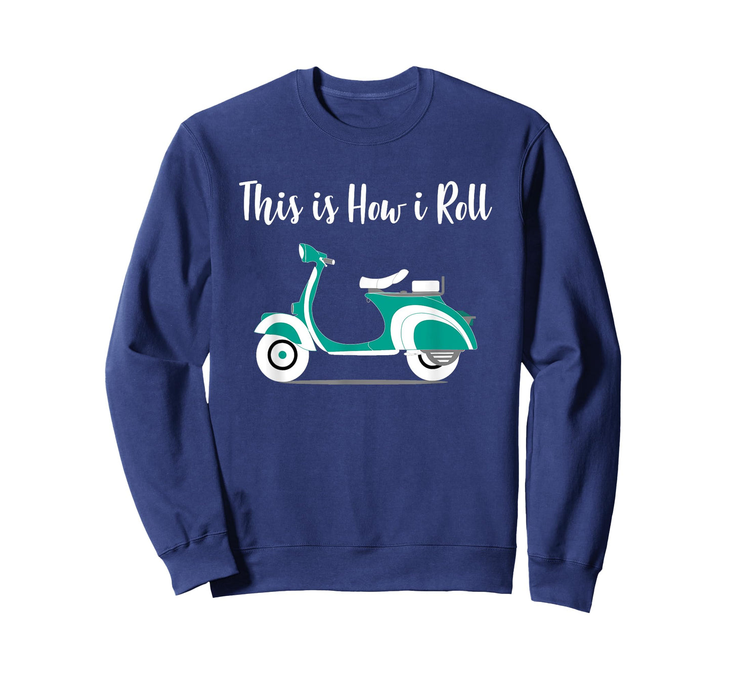 This is How I Roll Vintage Scooter Moped T-Shirt