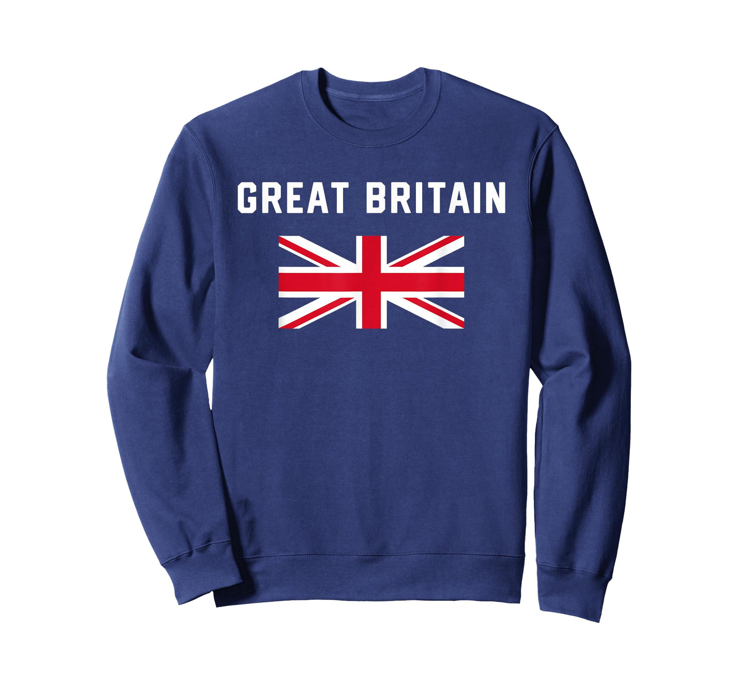 I Love Great Britain Minimalist UK Flag T-Shirt