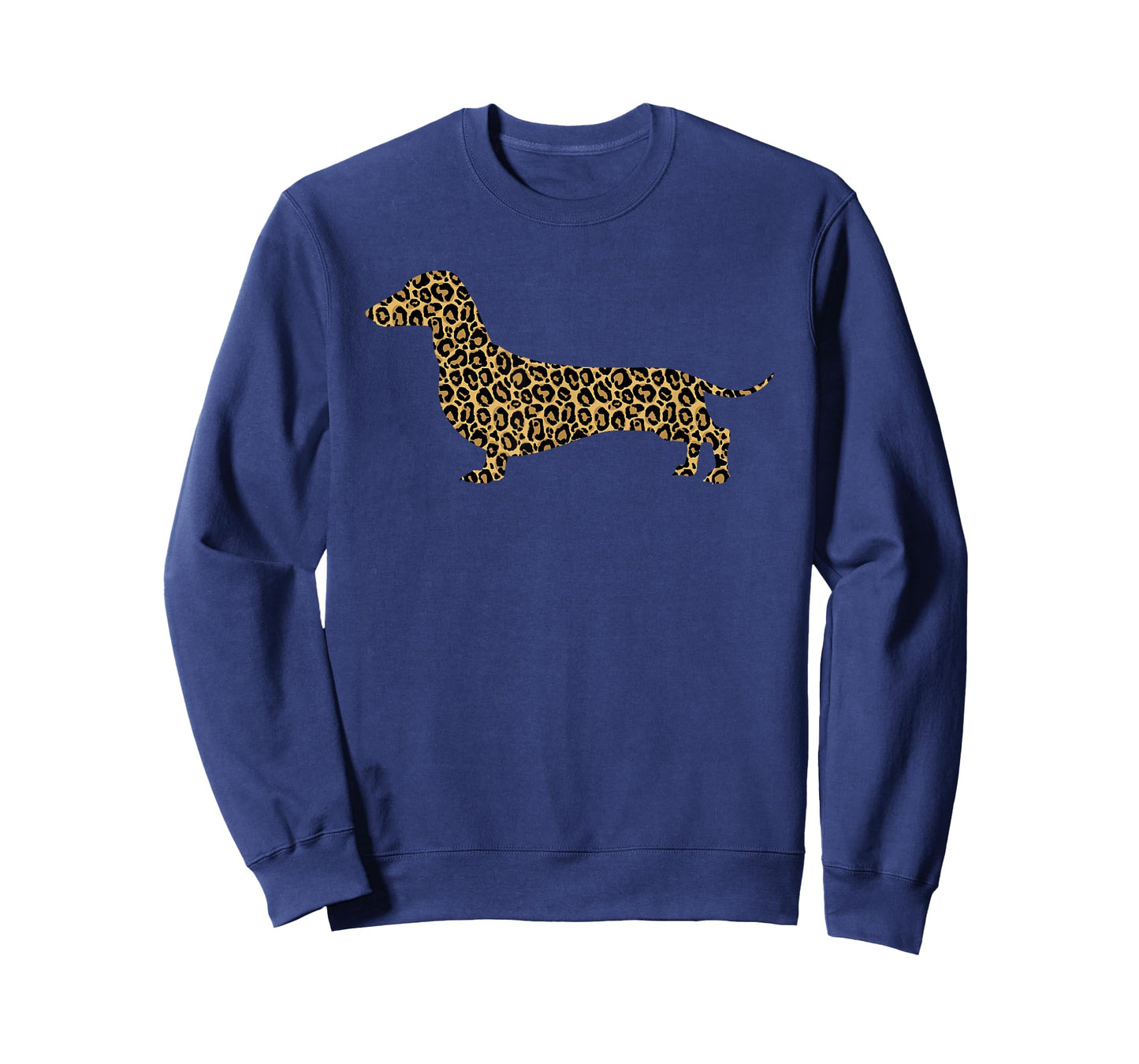 Dachshund Leopard Print Sausage Dog Animal Lover Women Gift T-Shirt
