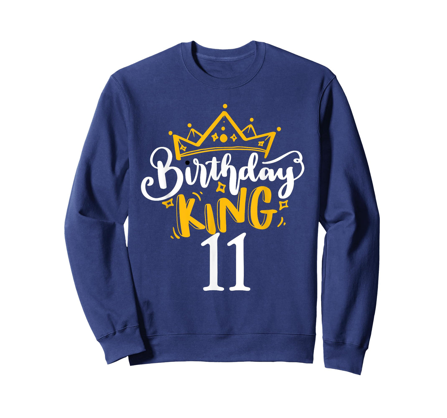 11th Birthday King 11 Years Old Party Ideas For Boys T-Shirt