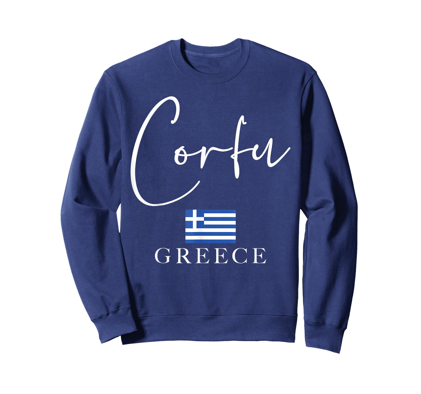 Greece Flag Vacation - Island Corfu T-Shirt