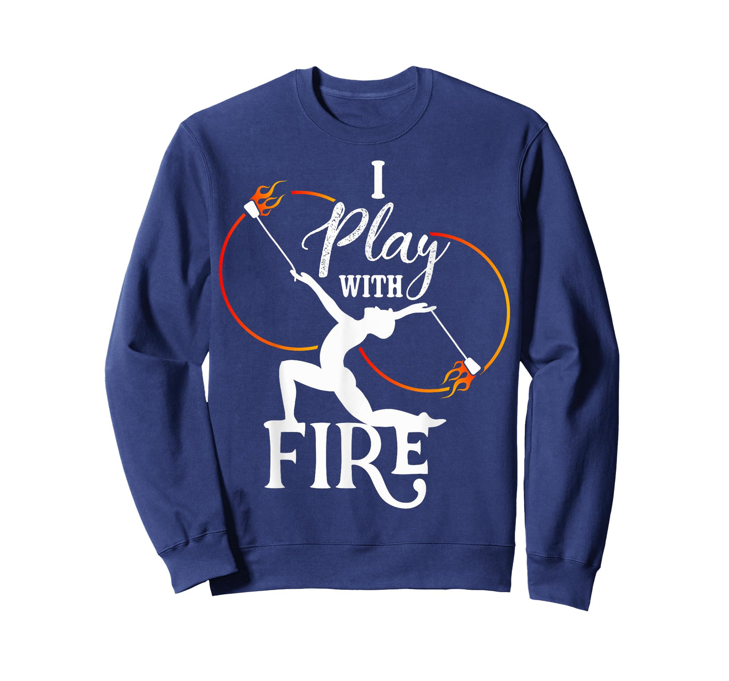 I Play With Fire Tee - Poi Fire Spinning T-Shirt T-Shirt
