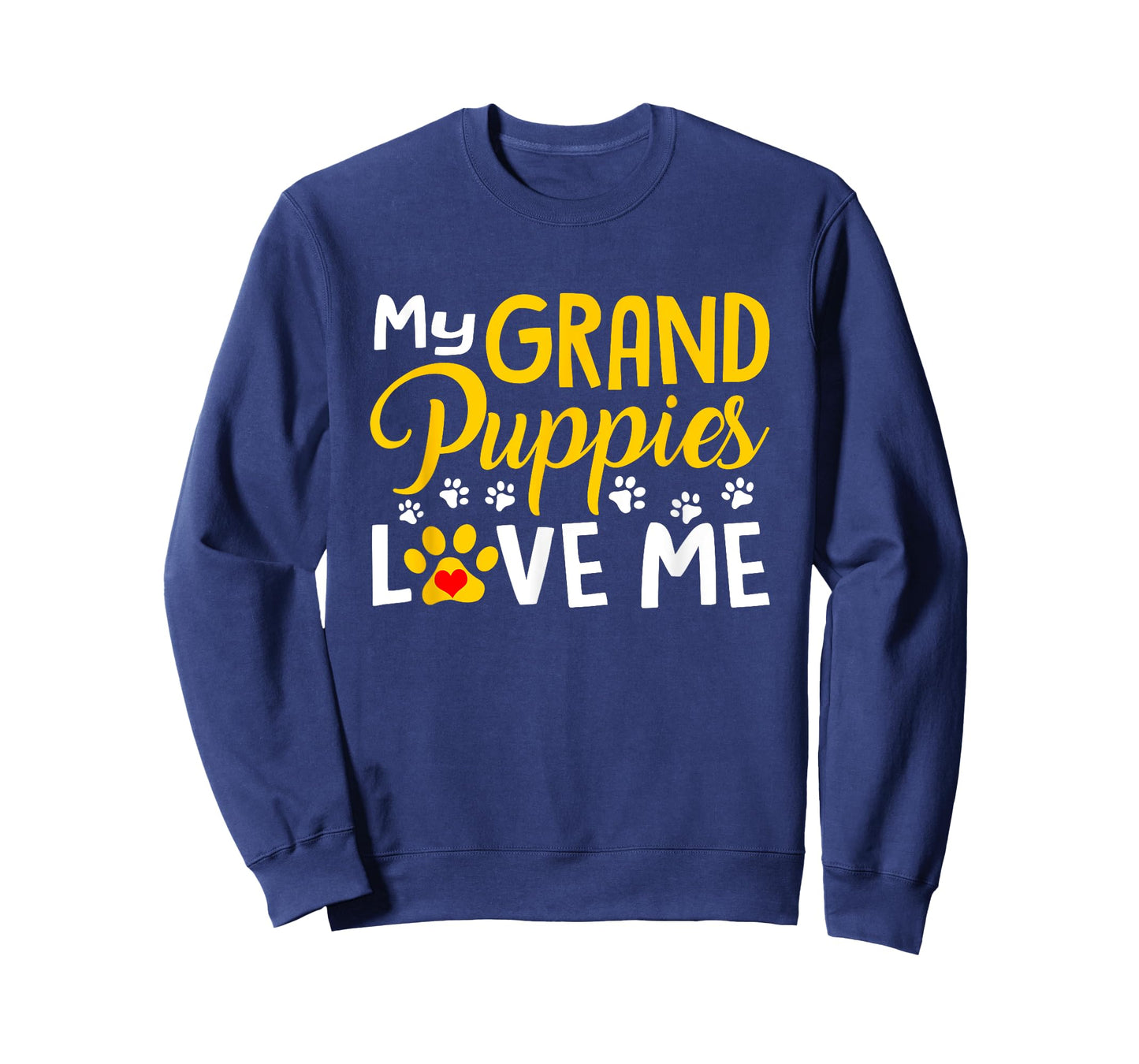Grandma Dogs Puppy Lover Gift My Grandpuppies Love Me T-Shirt