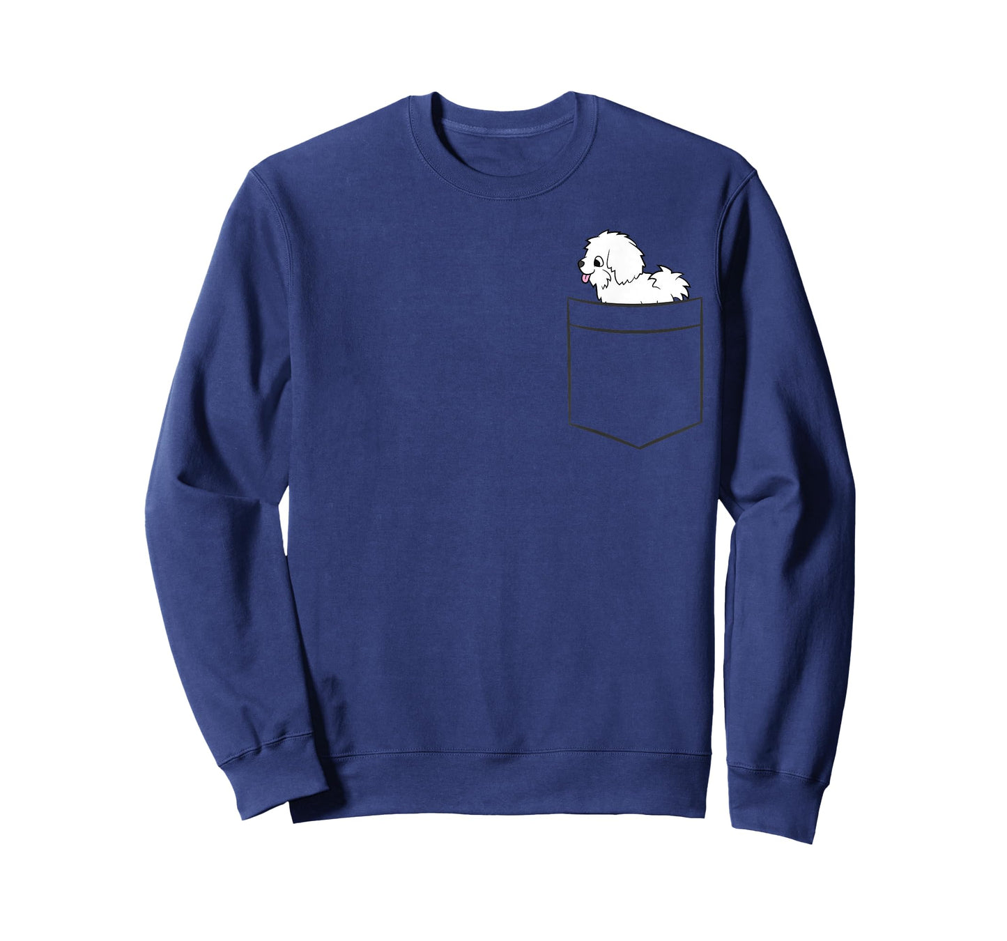 Coton De Tulear Dog In Pocket Funny Coton De Tulear T-Shirt for Men Women Girls Kids