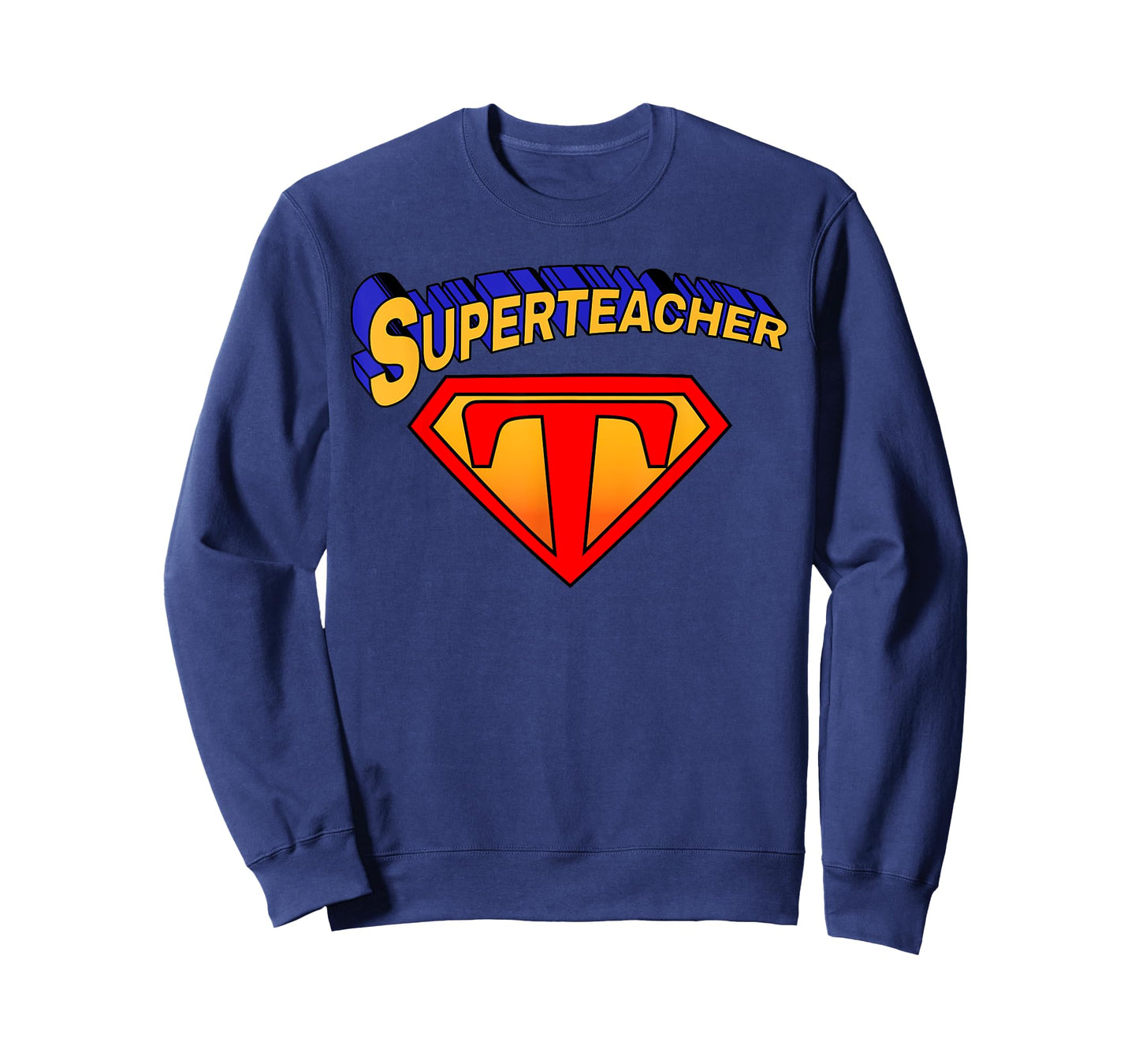 Superteacher Superhero Funny Teacher Gift T-Shirt