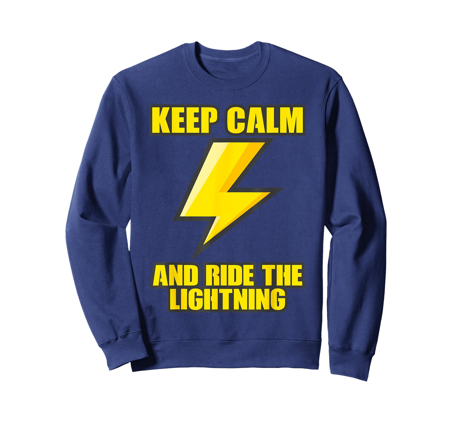 Keep Calm And Ride The Lightning Electric Taser T-Shirt