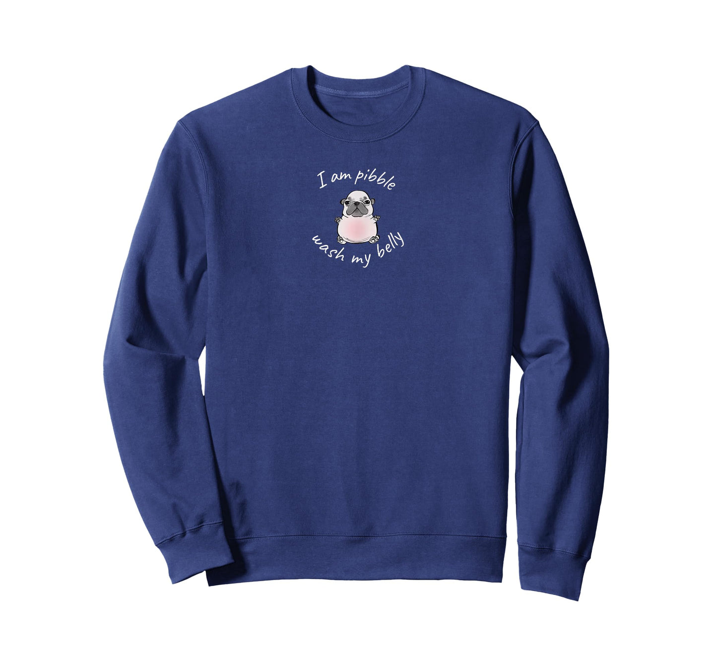 I Am Pibble Wash My Belly Pibble Meme Funny Dog Brainrot T-Shirt