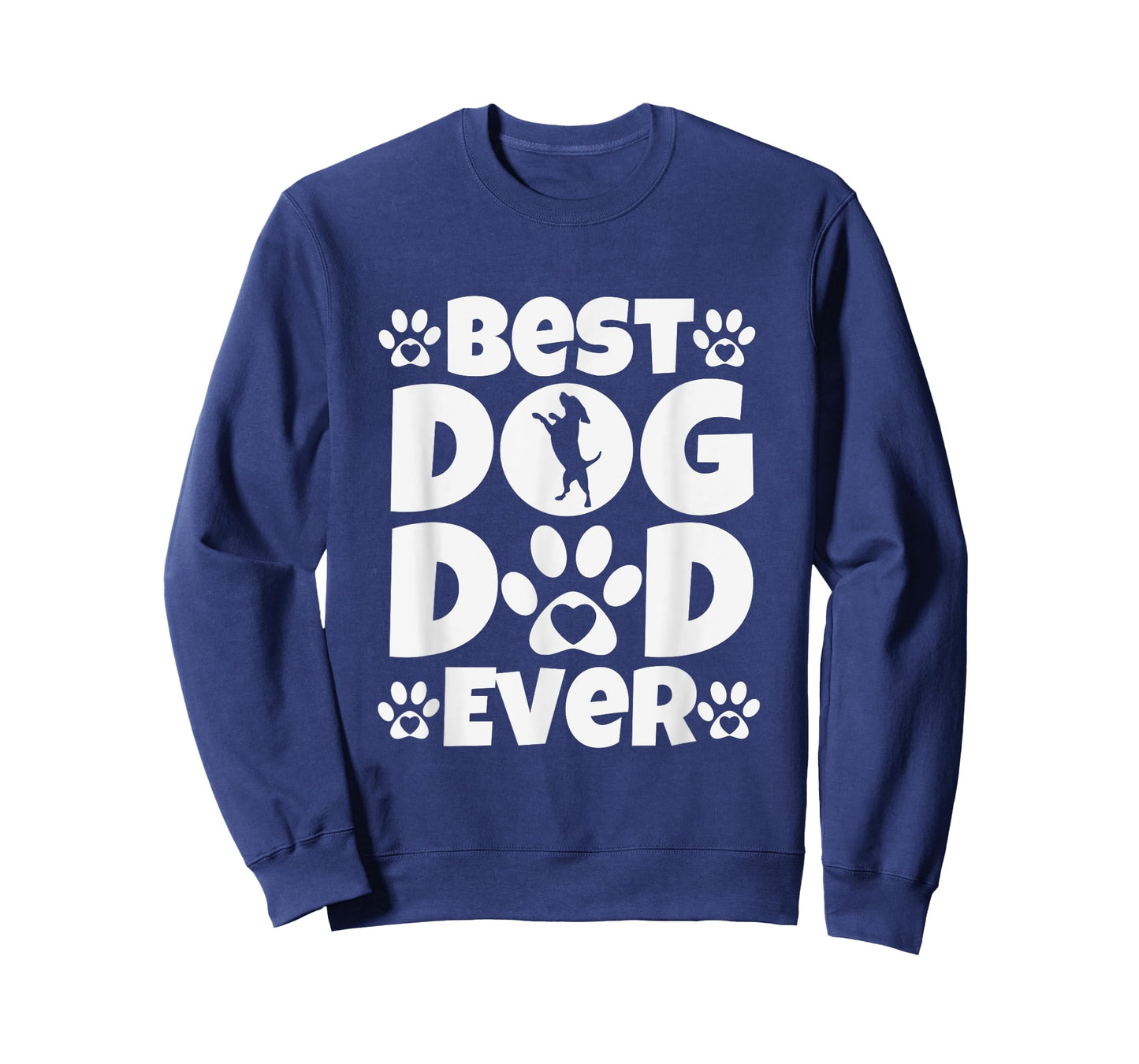 Best Dog Dad Ever - Fathers Day Present - Dog Loving Dad T-Shirt