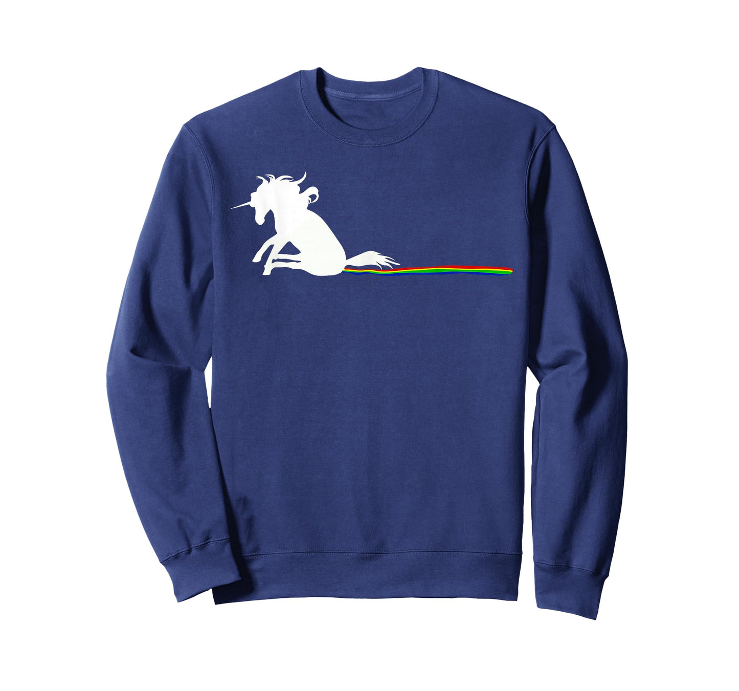 Unicorn Dragging Rainbows- Funny Adult T-Shirts Gifts T-Shirt