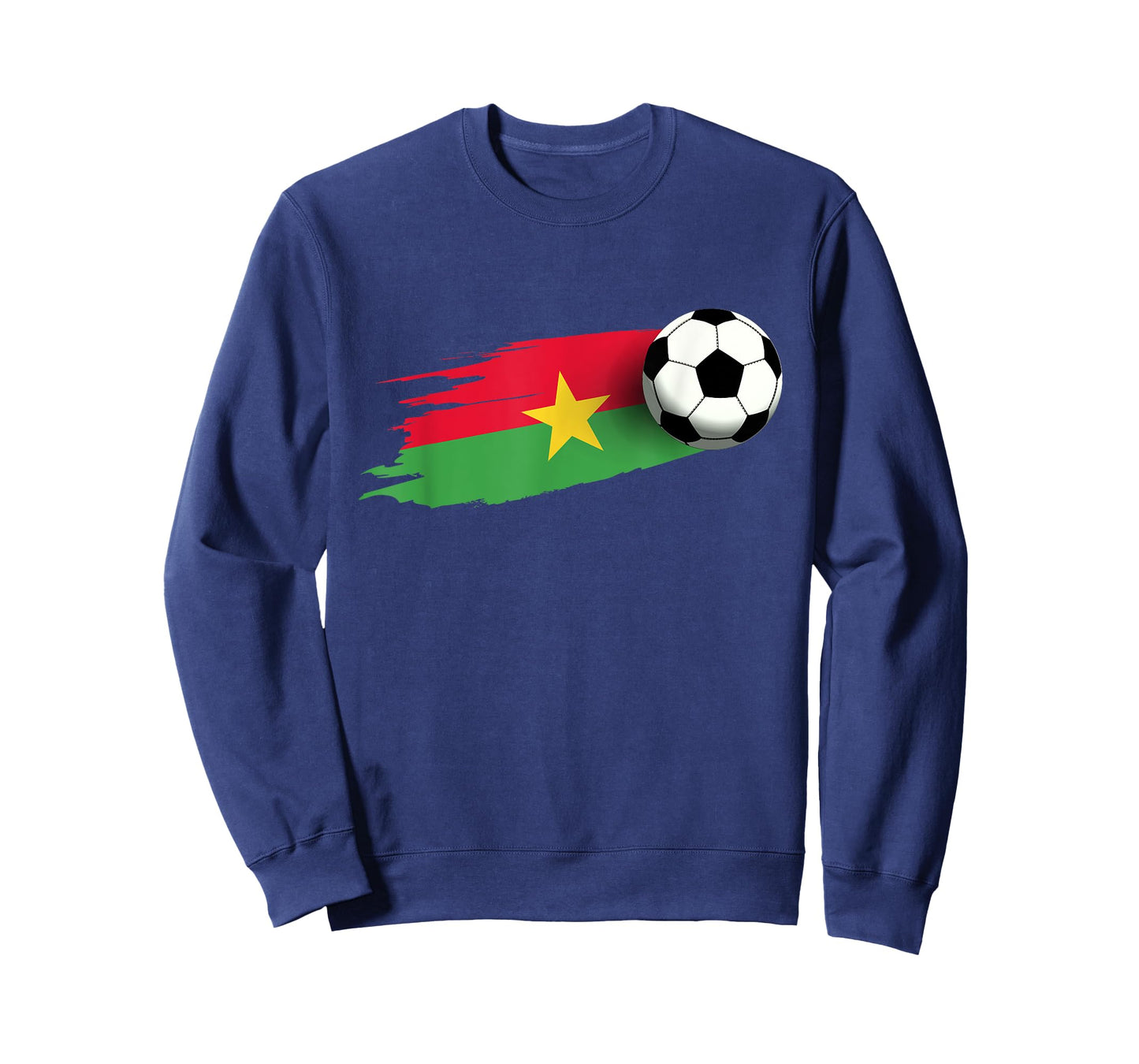 Burkina Faso Flag Jersey Burkinese Soccer Team Burkinese T-Shirt