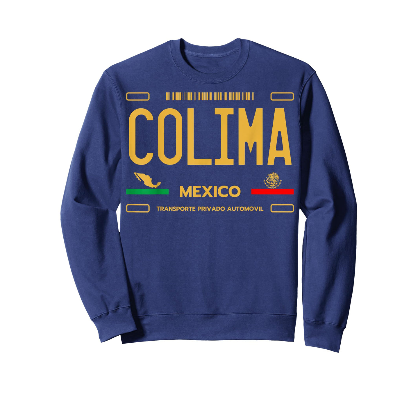 Colima Mexico License Plate Aesthetic, Colima T-Shirt