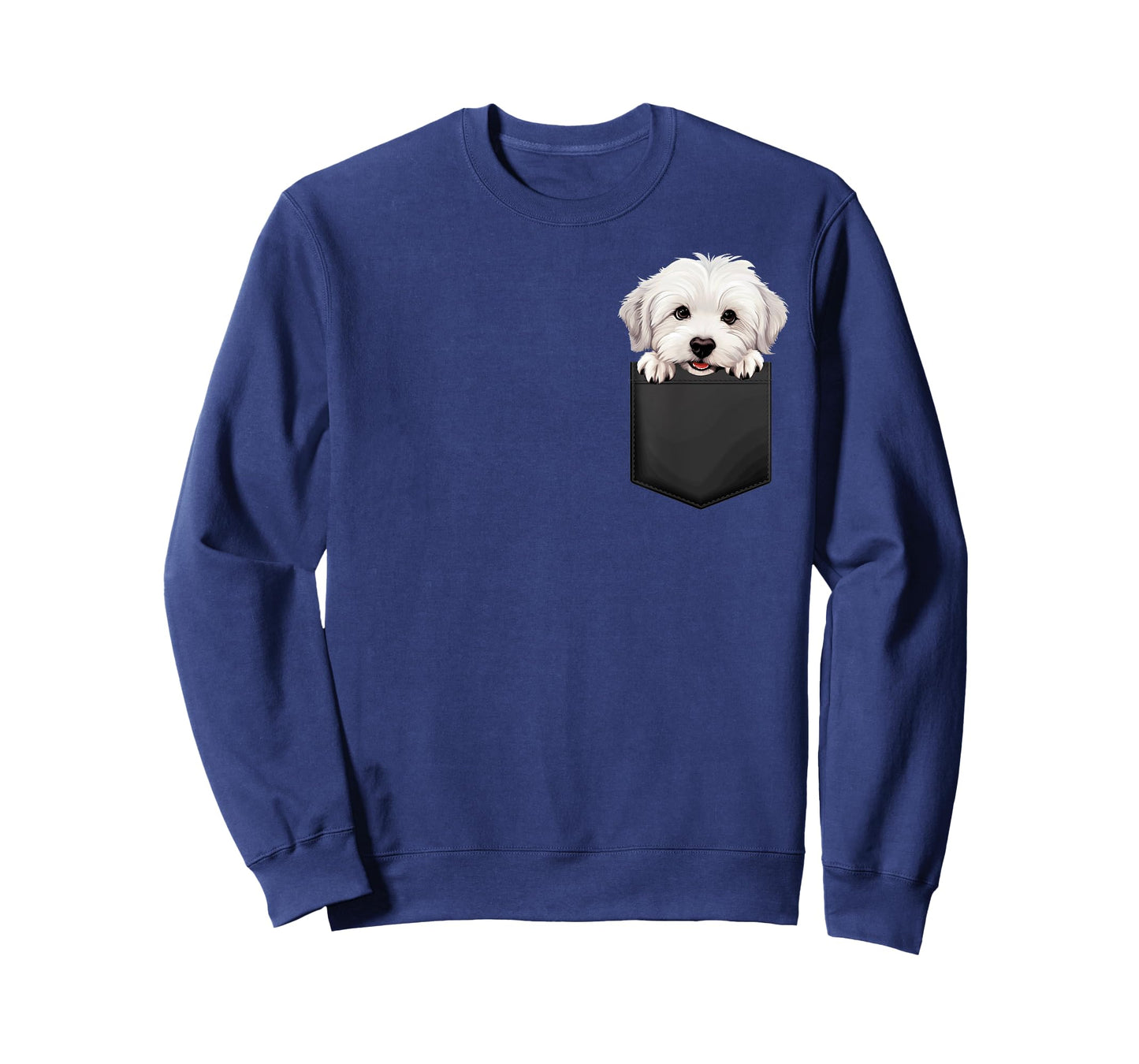 Coton De Tulear Puppy Dog In Pocket Cute Pet Lover Men Women Kids T-Shirt