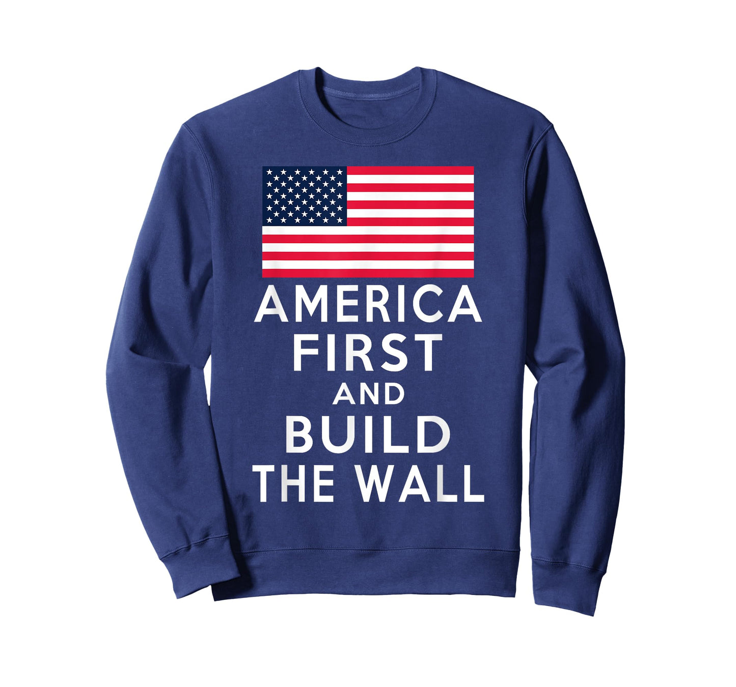 America Number One Again and Build a Wall Tshirt T-Shirt