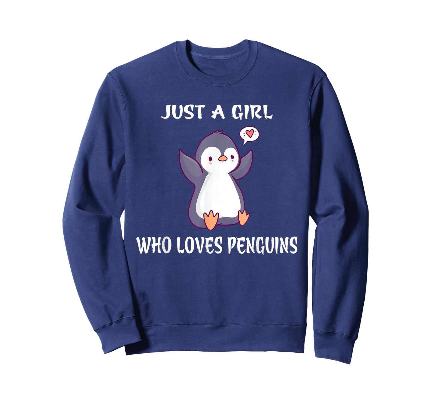 Just a Girl who loves Penguins T-Shirt Birthday Girl Gift T-Shirt