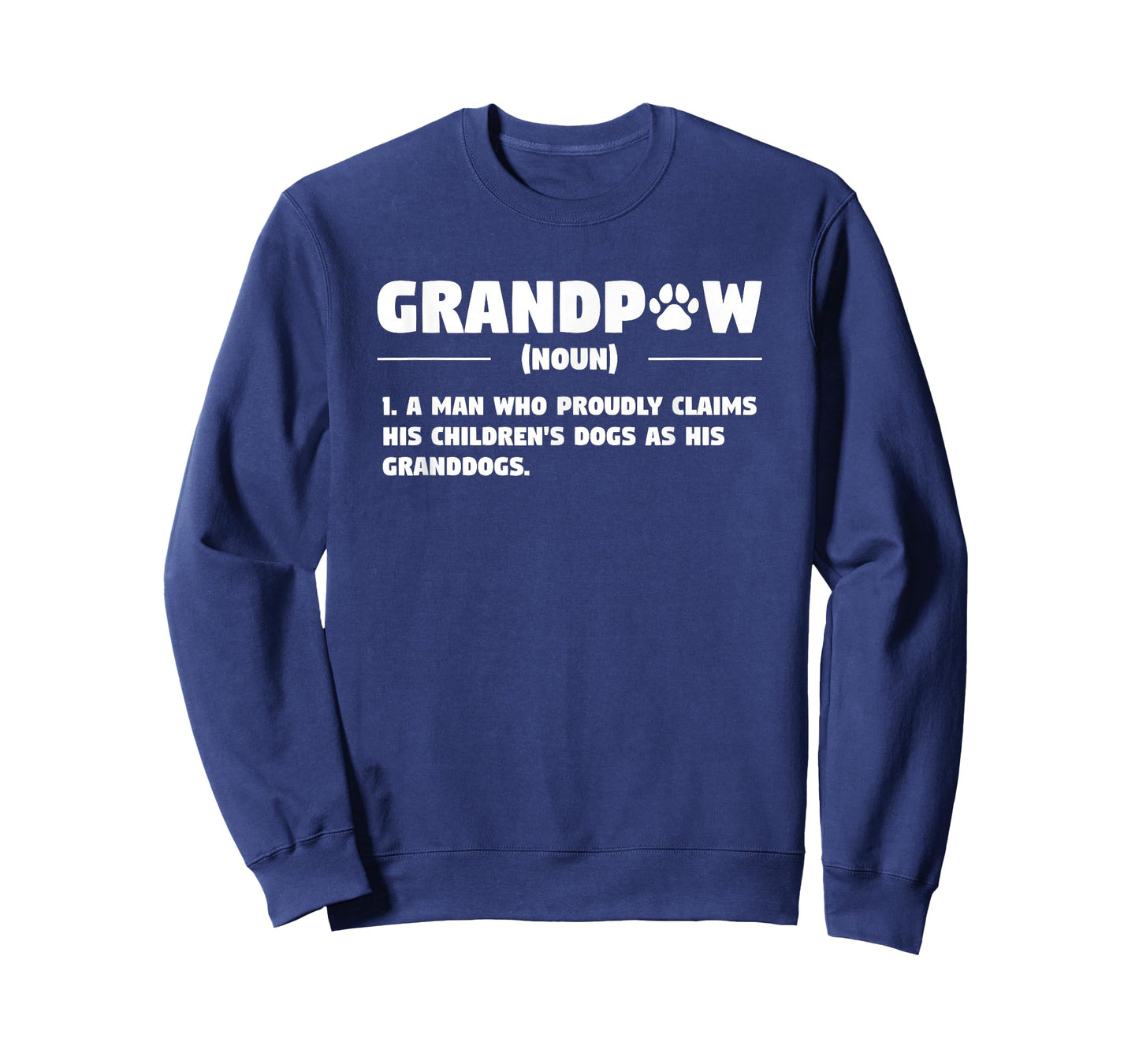 Grandpaw Dog Gifts Grandpa Animal Dogs Grandfather Pet Lover T-Shirt