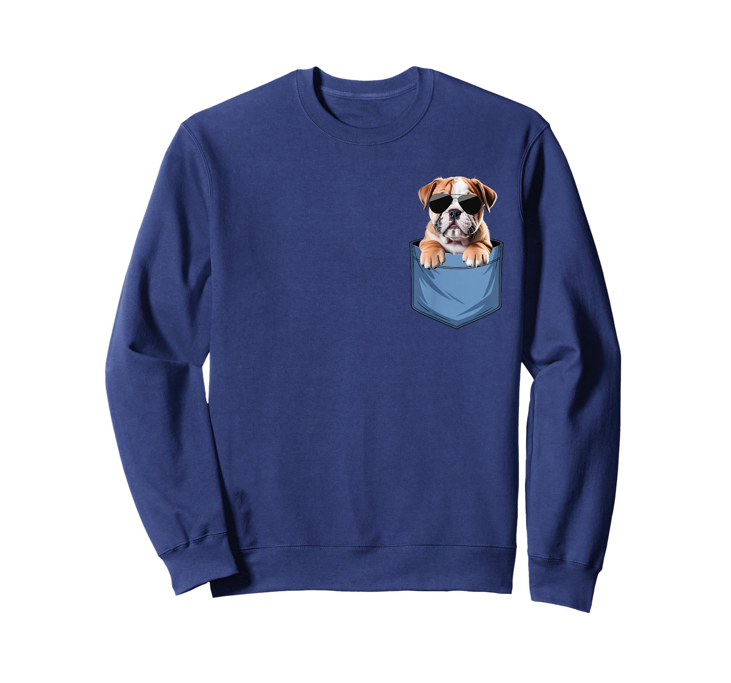 Cute Pocket English Bulldog Lover Bully Dog Mom T-Shirt