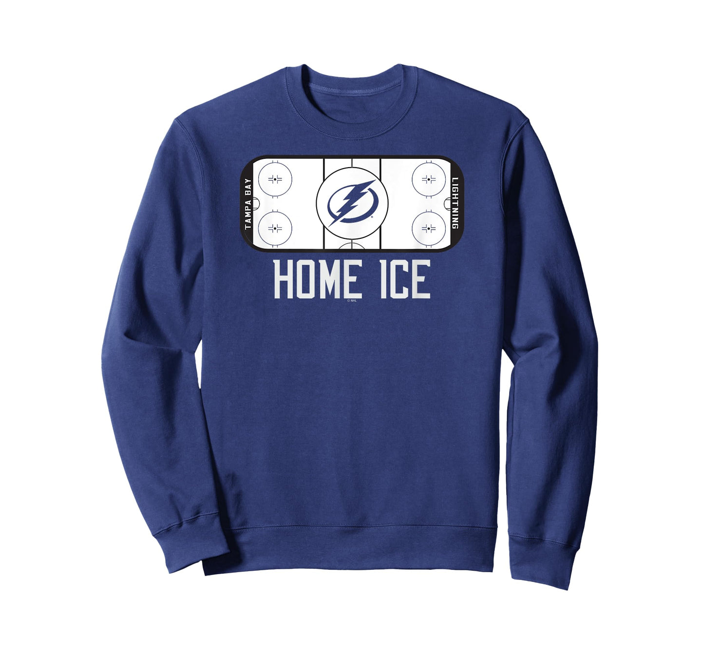 Tampa Bay Lightning Home Ice Blue Officially Licensed T-Shirt