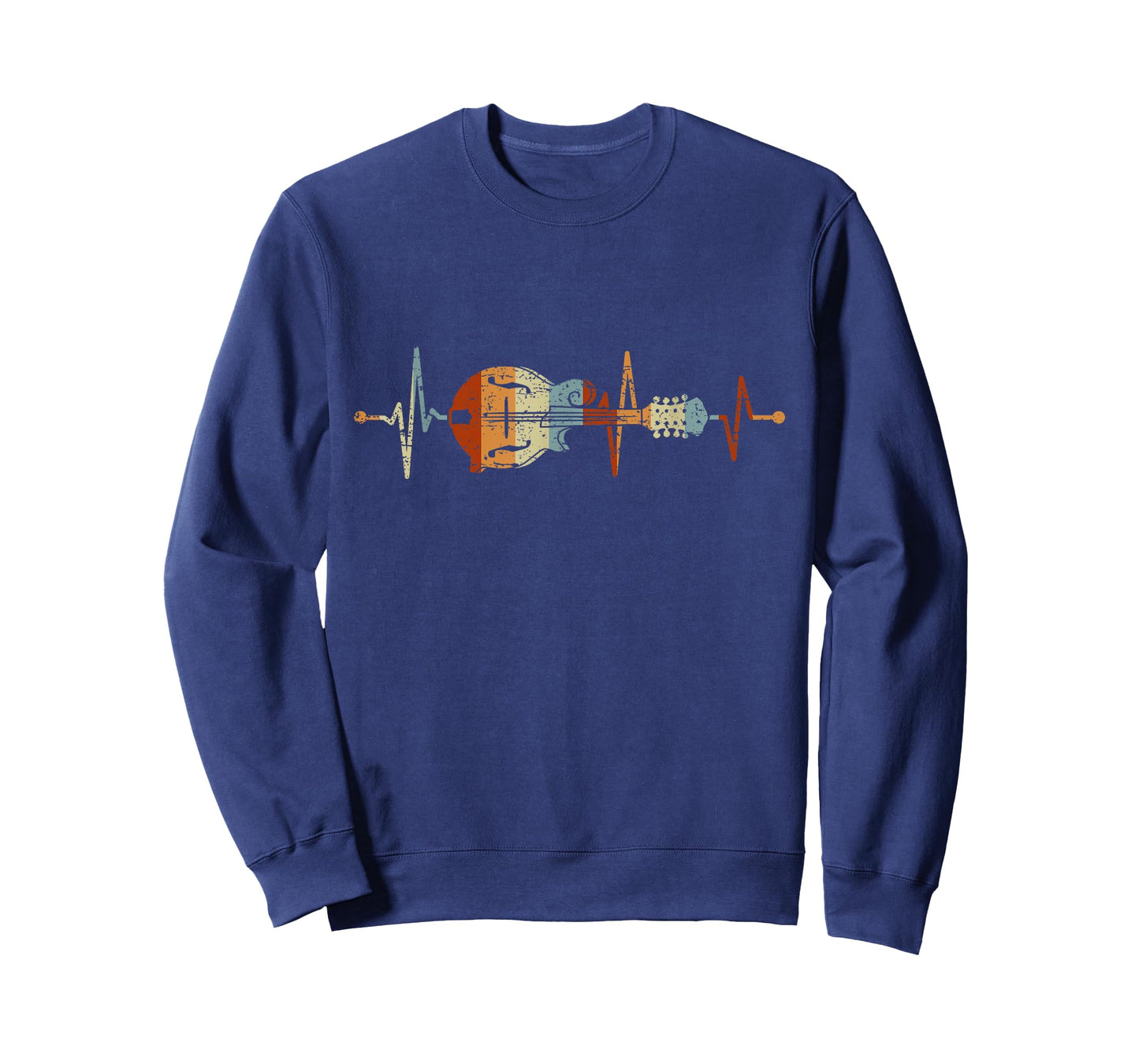 Mandolin Heartbeat Country Music Bluegrass T-Shirt